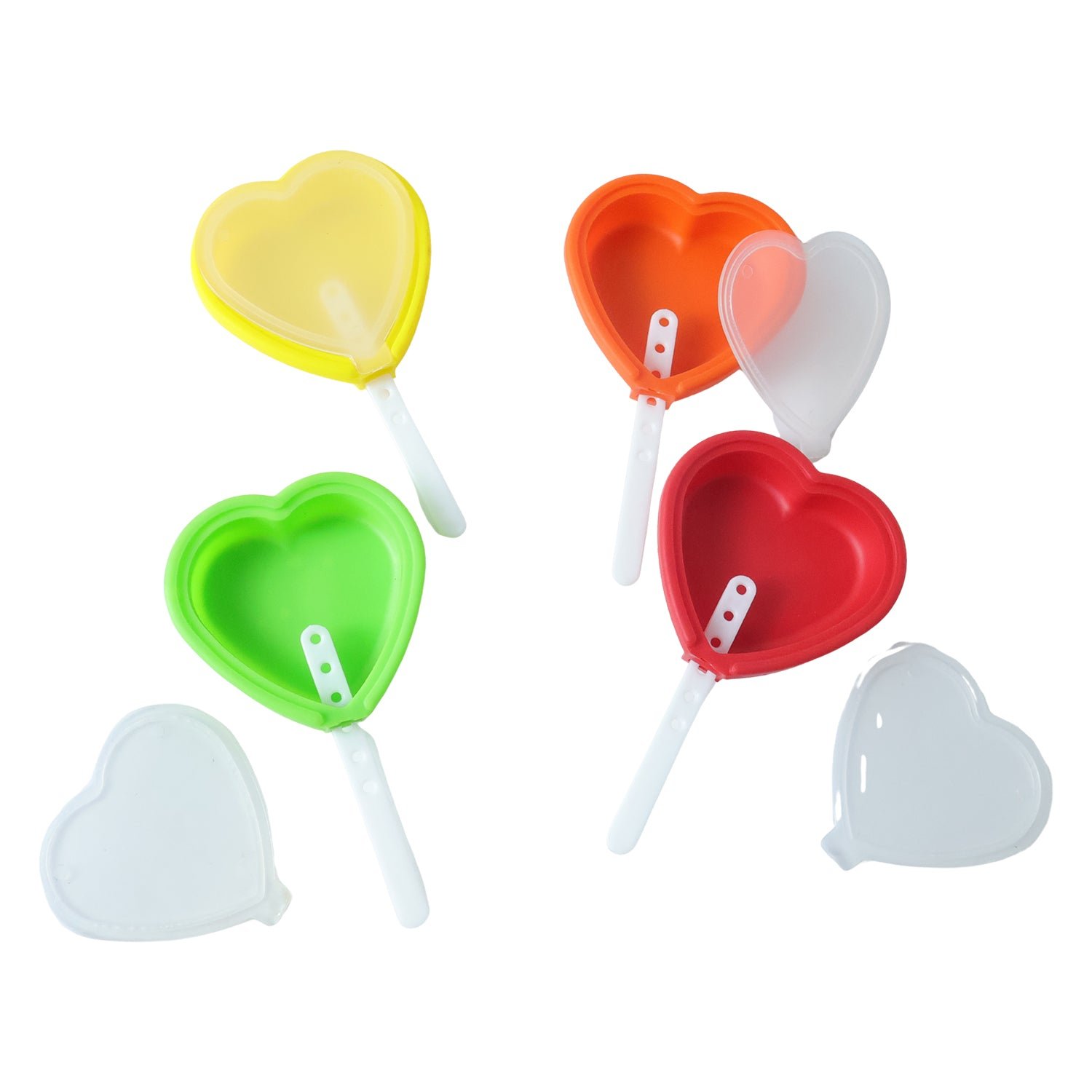 Heart Shape Silicone Popsicle Mold – Reusable & Fun Frozen Treats - Image 4