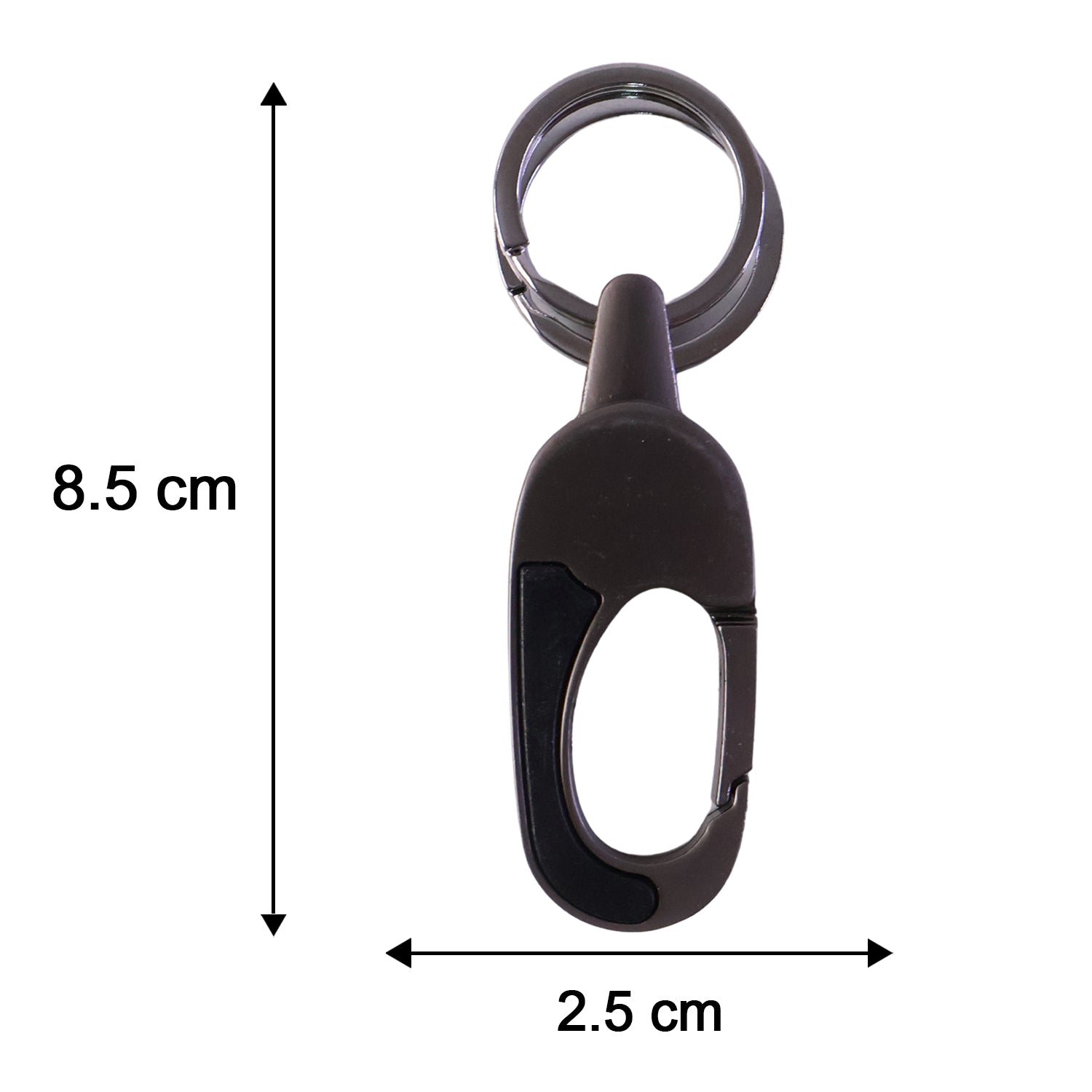 Metal Keychain with Carabiner – Durable & Stylish Organizer - Image 6