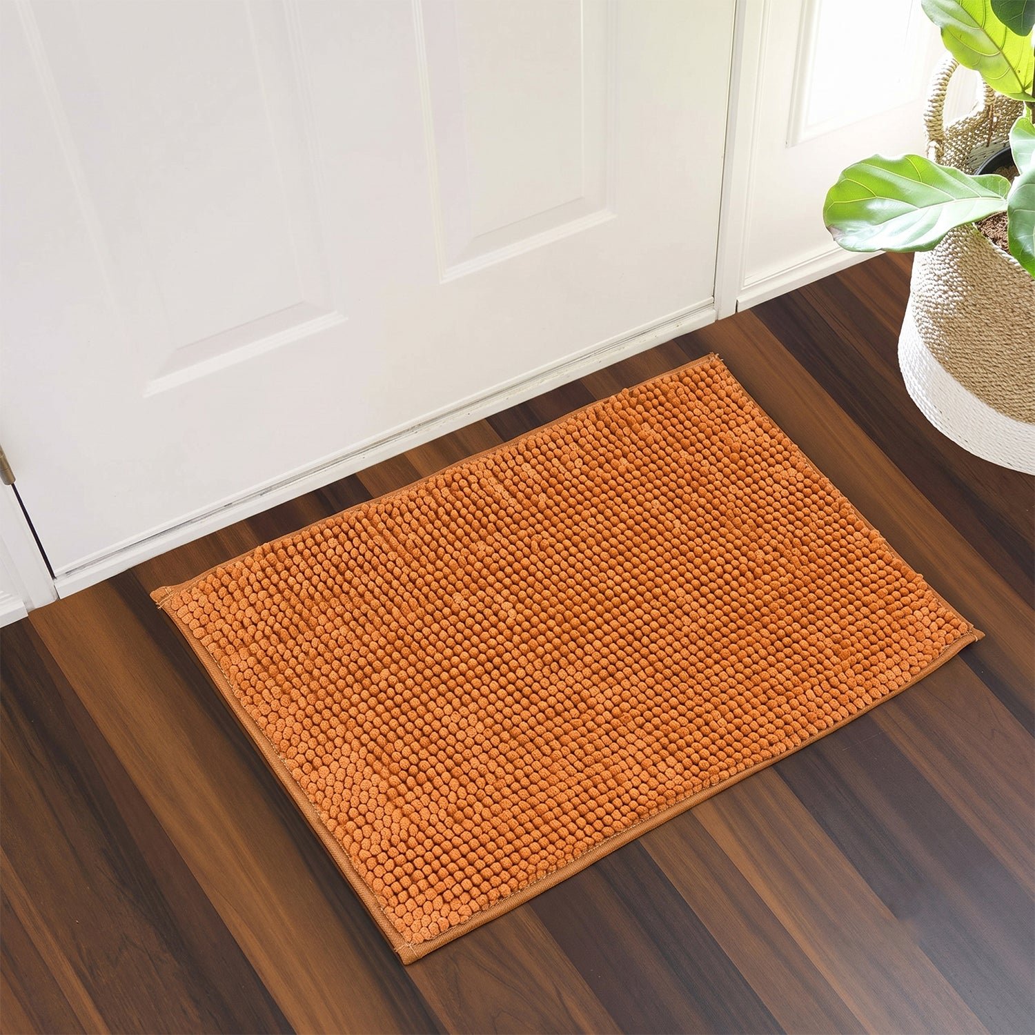 Anti Slip Absorbent Floor Mat 77 x 49 Cm Soft Microfiber Door Mat (1 Pc) - Image 3