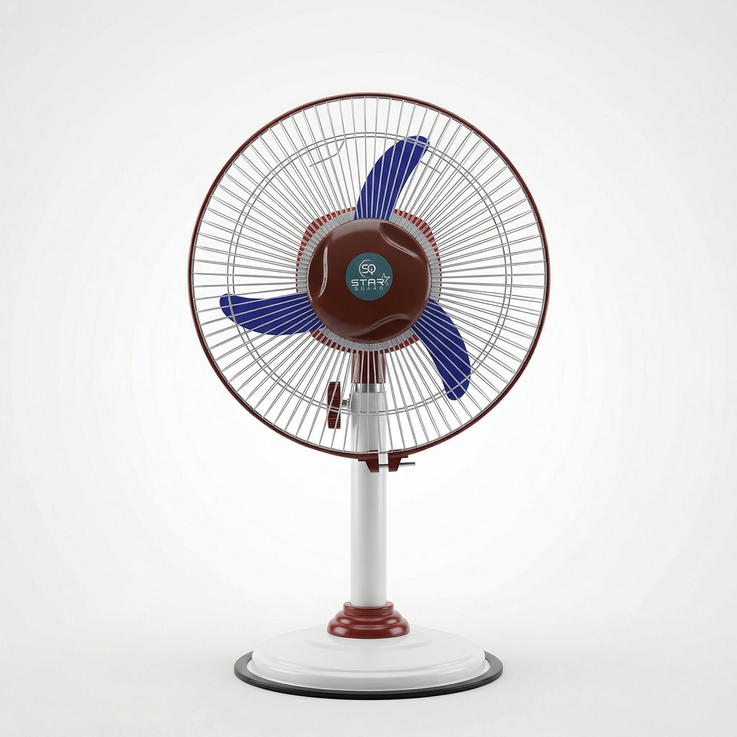 Pedestal Fan – Adjustable Height with LED Light & Rechargeable Power - Image 4