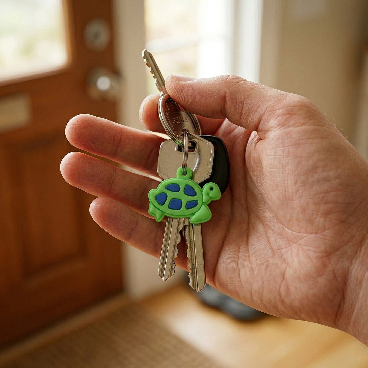 Turtle Keychain Set – Fun & Vibrant Animal Accessories - Image 6