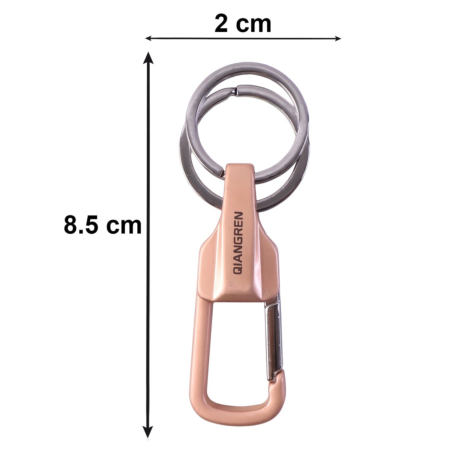 Heavy Duty Keychain Organizer – Durable Metal with Quick Release Hook - Image 6