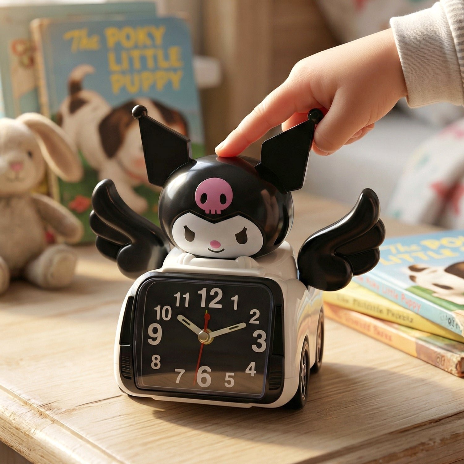 Kids Cartoon Alarm Clock – Fun & Bright Bedside Accessory - Image 5