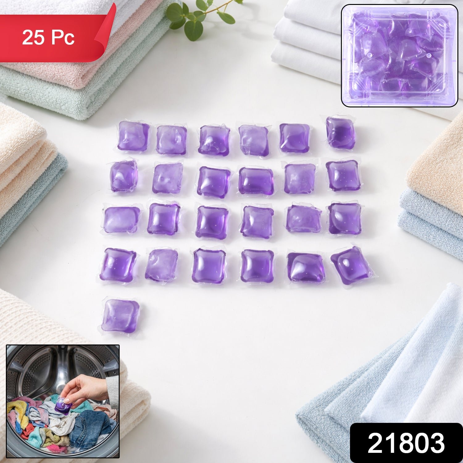 Laundry Detergent Pods – Quick Dissolve, Effective Cleaning - Image 2