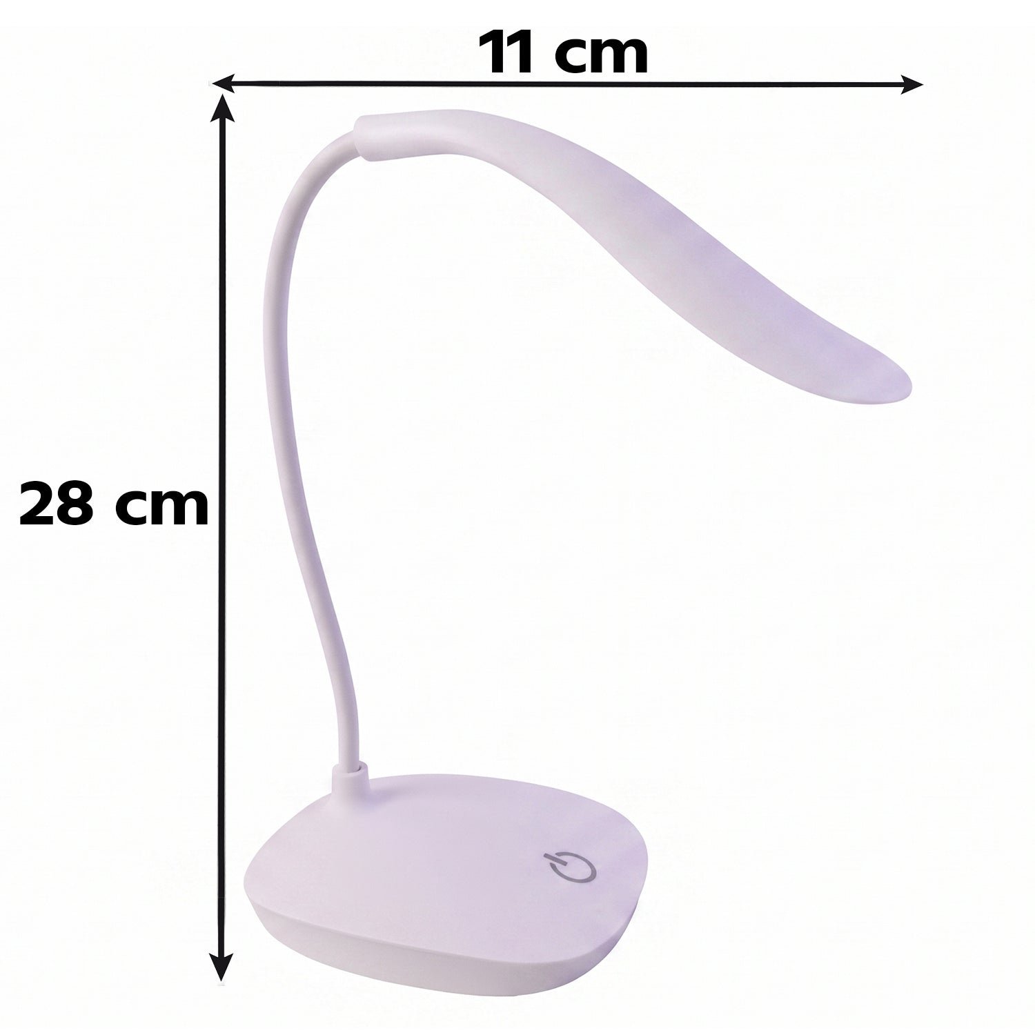 LED Desk Table Lamp Flexible Touch Dimmer Eye Care Reading Study Li... - Image 6