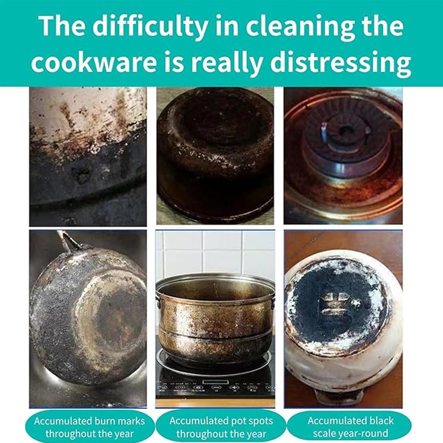 Cookware Bottom Cleaner Liquid – Powerful Stain & Grease Removal - Image 5