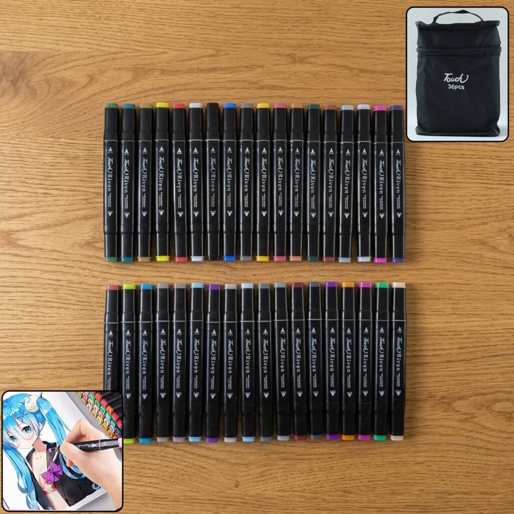 Markers Set – Vibrant Colors with Dual Tips for Artists