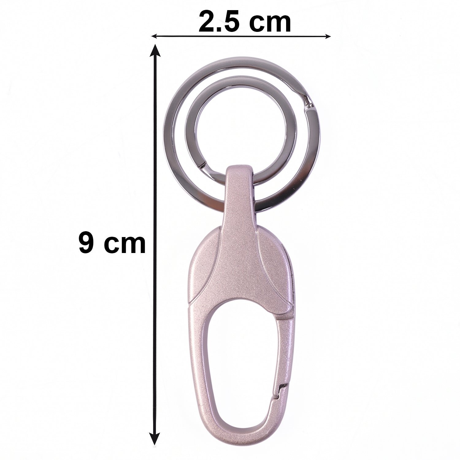 Keychain – Durable Metal with Secure Carabiner Clip for Keys & EDC - Image 6