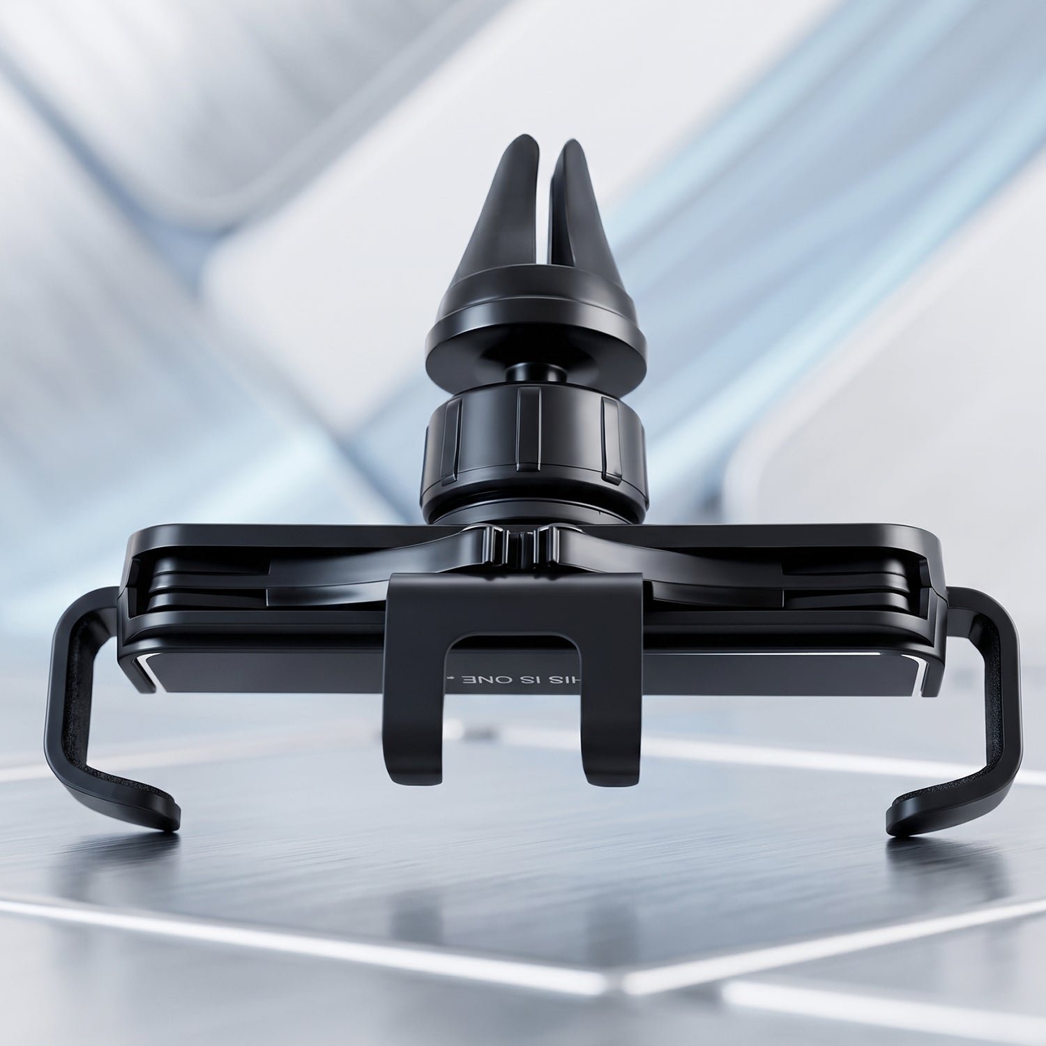Plastic Car Mobile Phone Holder Air Vent Mount 360 Degree Rotating (1 Pc) - Image 3