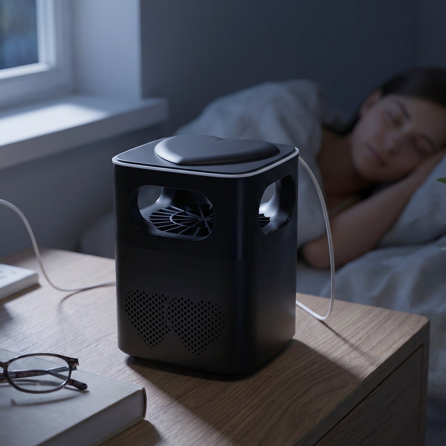 USB Electric Mosquito Killer Trap Lamp with Suction Fan for Bedroom (1 Pc) - Image 3