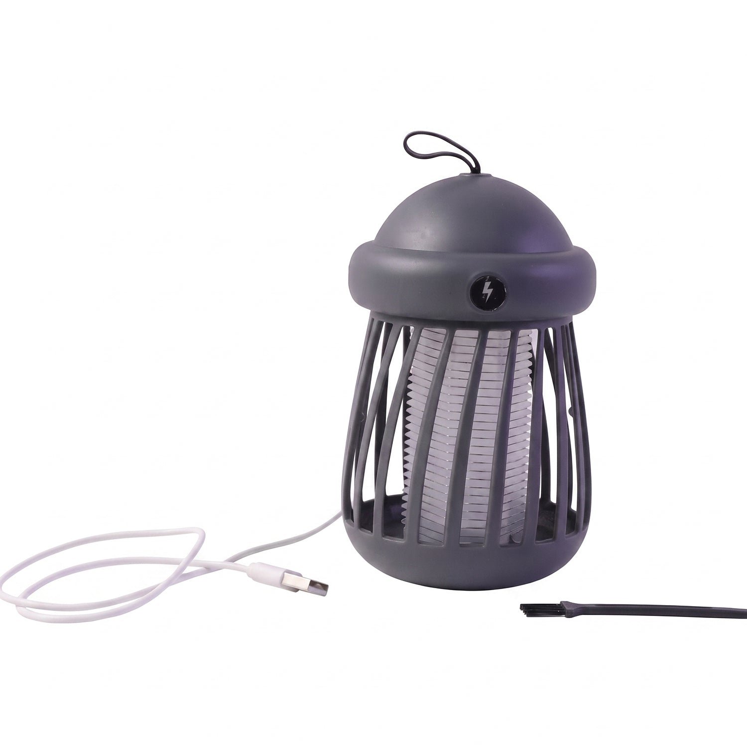 USB Rechargeable Electric Shock Mosquito Killer Lamp for Indoor Use (1 Pc) - Image 4