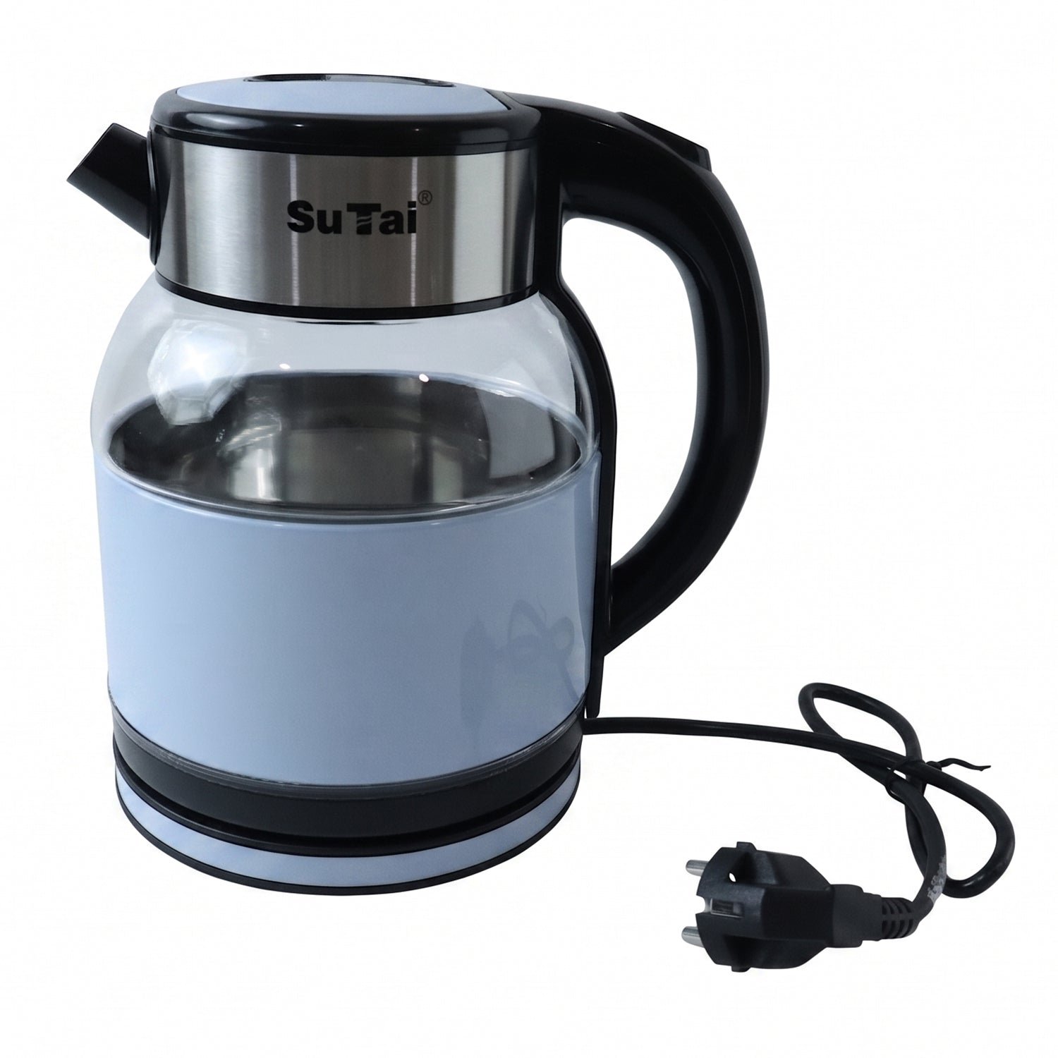 Suta Electric Glass Kettle 2 Litre Stainless Steel Hot Water Boiler for Tea (1 Pc) - Image 5