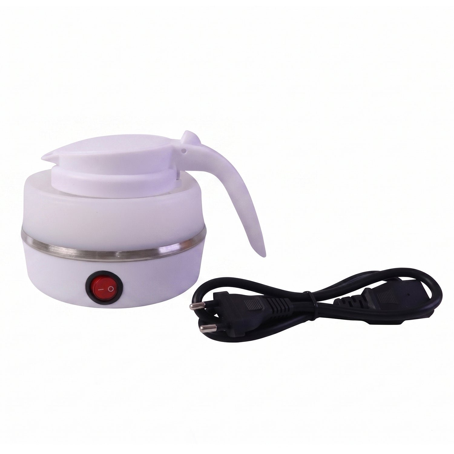 Collapsible Travel Electric Kettle 600ml Foldable Silicone Water Boiler (1 Pc) - Image 5