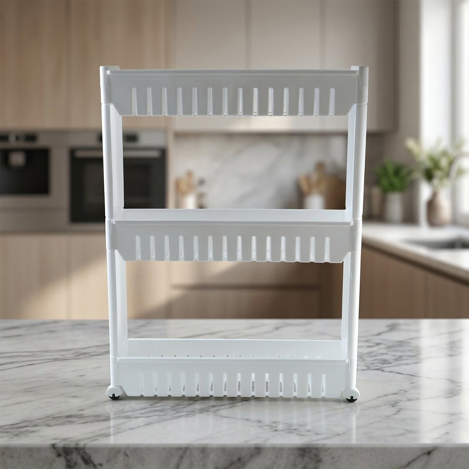 Kitchen Storage Rack – Durable 3-Layer Organizer for Countertops - Image 3