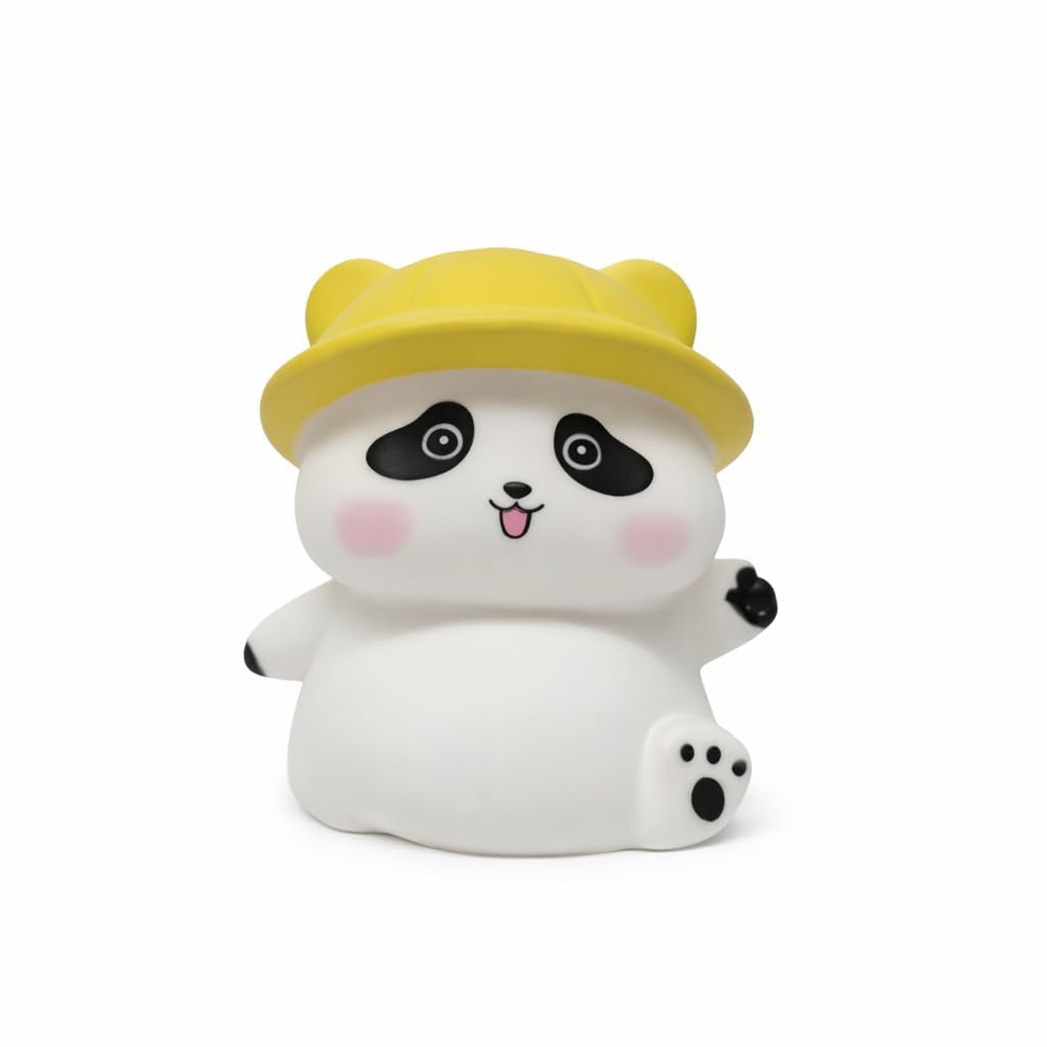 Panda with Hat LED Night Light, Cute Silicone Bedside Lamp for Kids (1 Pc) - Image 5
