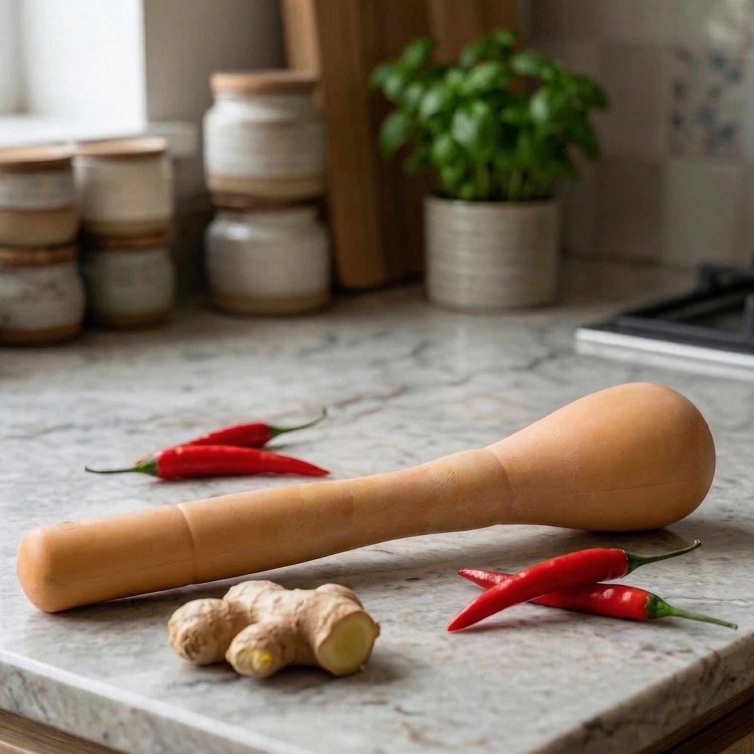 Manual Masher Grinder Tool for Kitchen – Efficient & Traditional - Image 5
