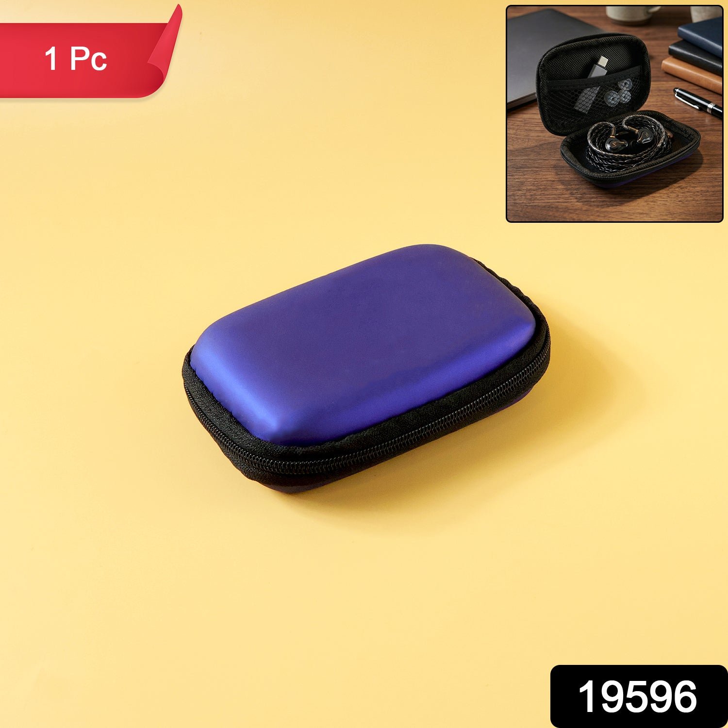 Portable Earphone Case – Compact Travel Organizer for Gadgets - Image 2