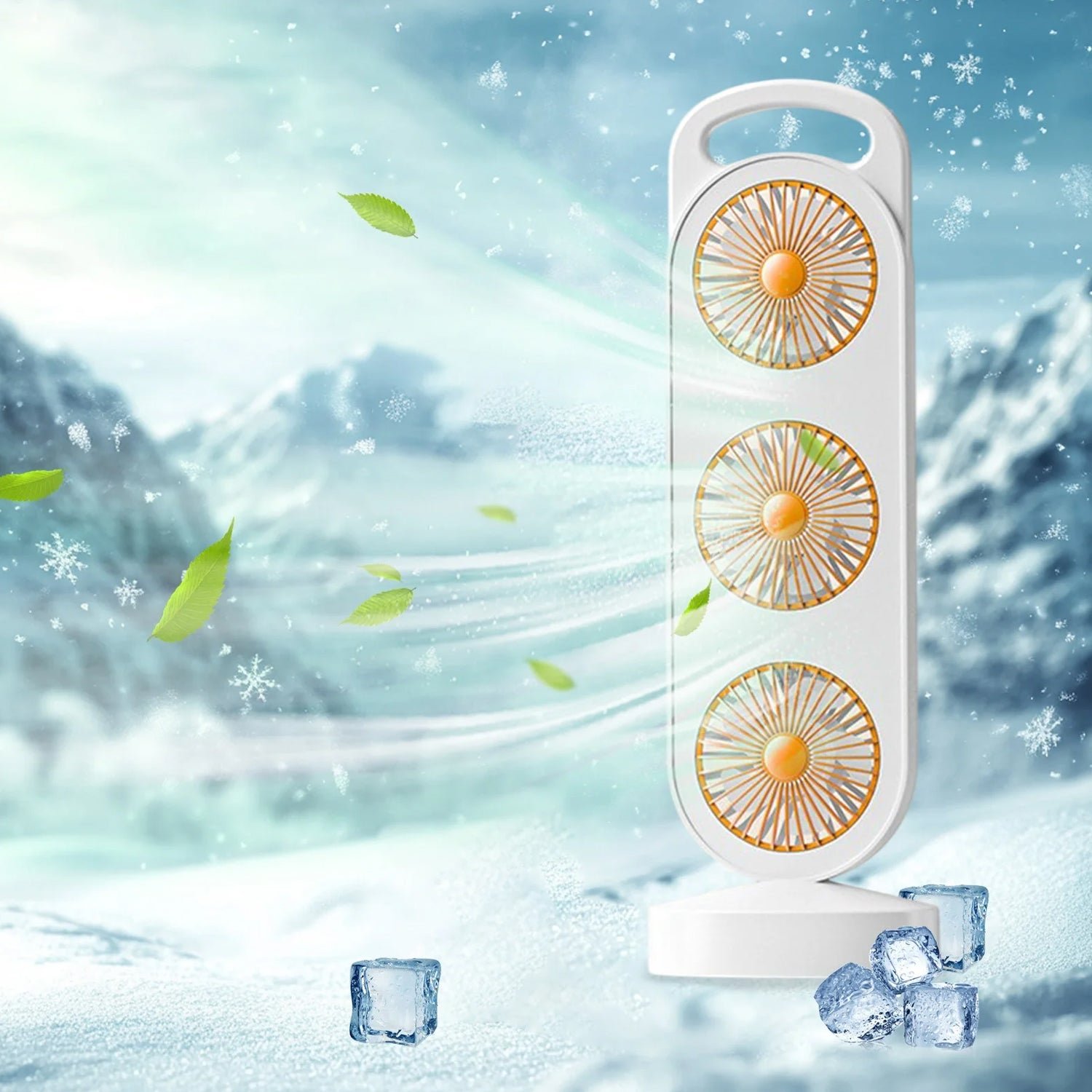 Portable 3 in 1 Table Fan – Compact Personal Cooling Solution - Image 3