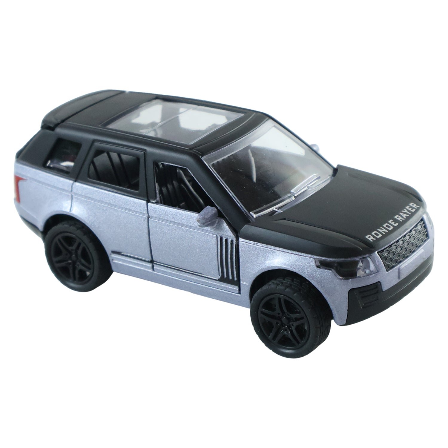 Light and Sound Metal Pull Back Car Toy, Die Cast SUV Model for Kids (1 Pc) - Image 4