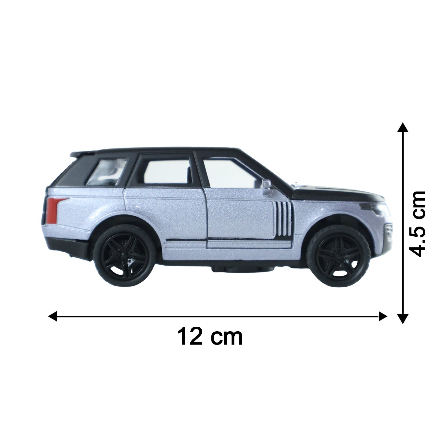 Light and Sound Metal Pull Back Car Toy, Die Cast SUV Model for Kids (1 Pc) - Image 6