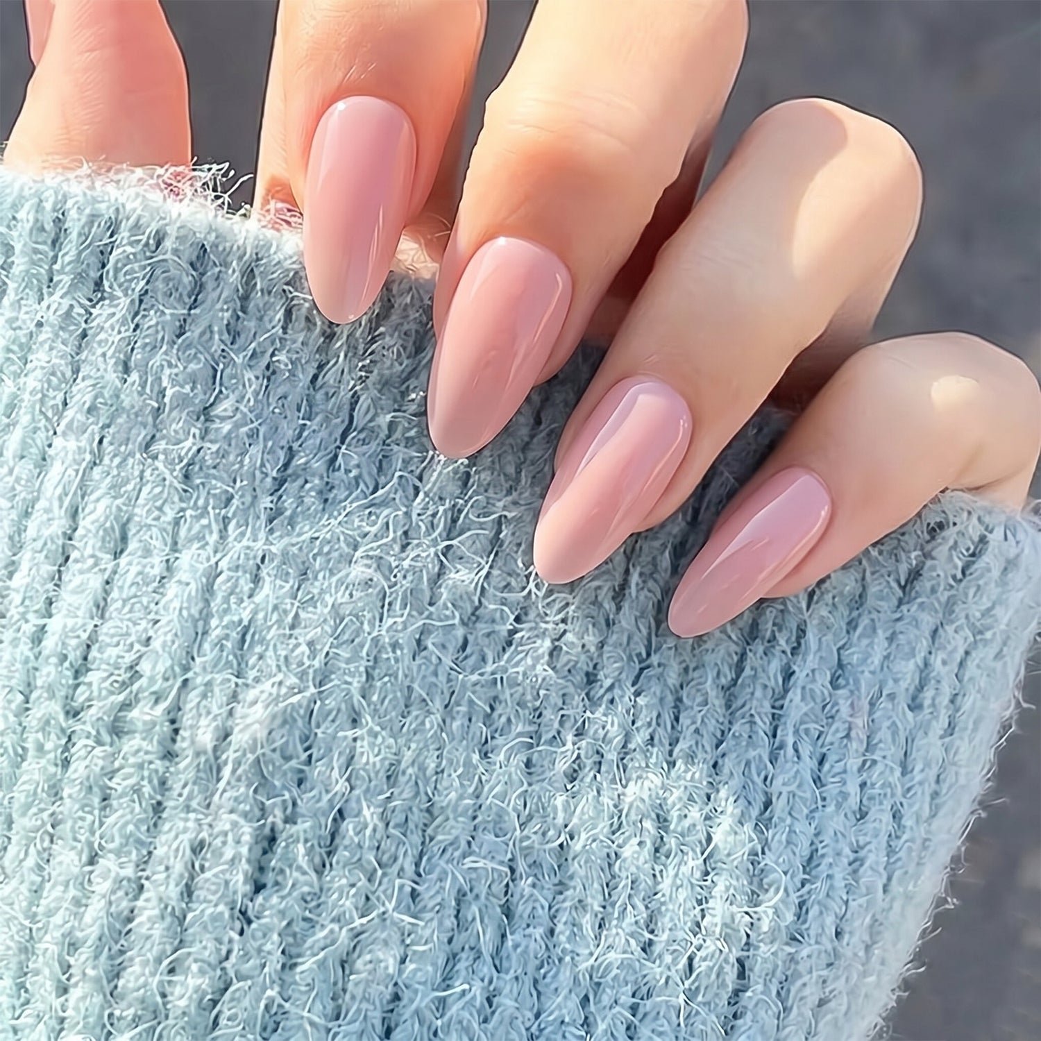 Artificial Nail Tips Set – Elegant French Manicure at Home - Image 3