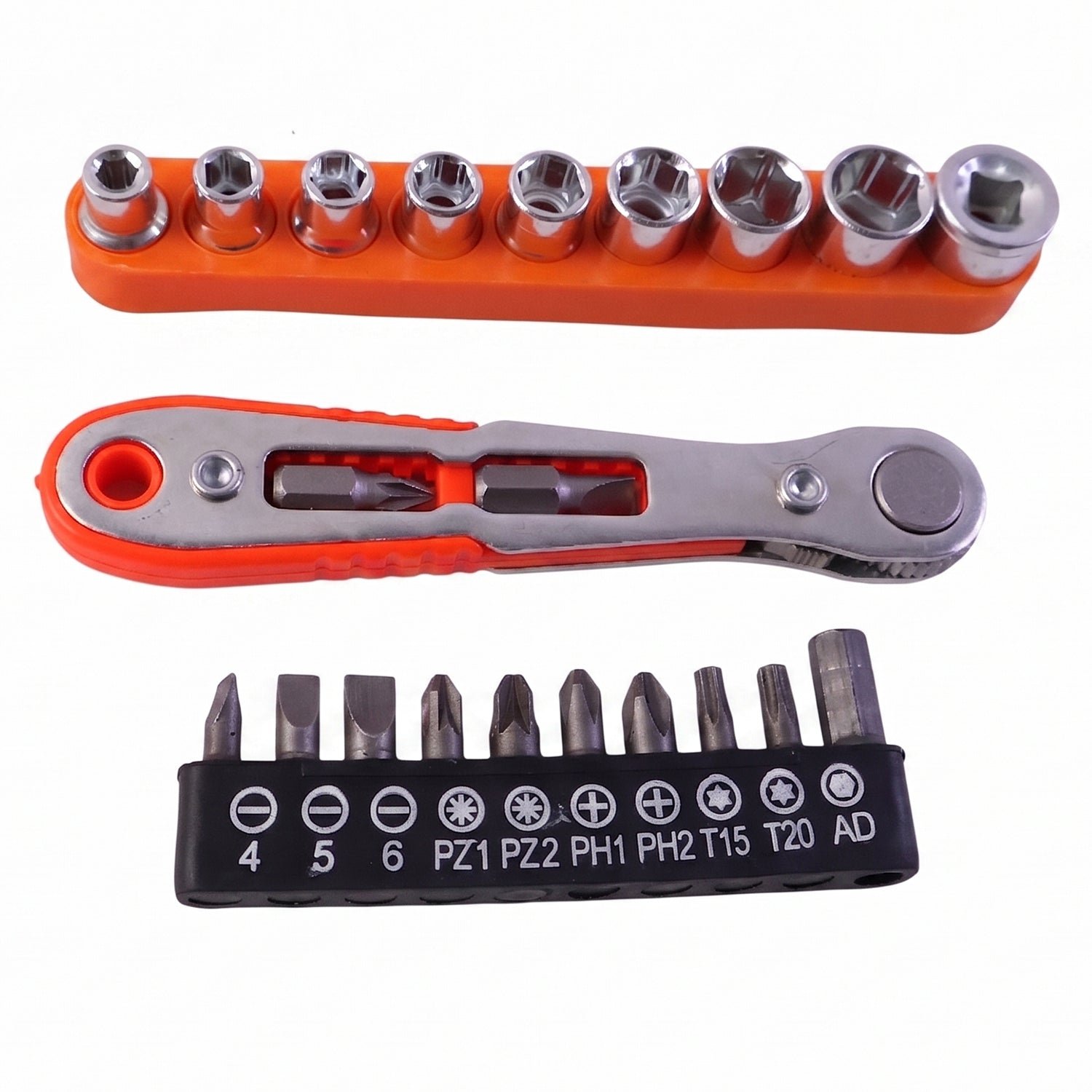 Mini Ratchet Wrench – Compact Versatile Socket Screwdriver Set - Image 5