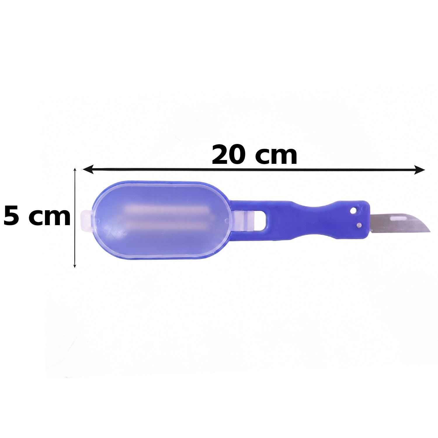 Fish Scaler Scraper with Lid Scale Remover Skin Cleaner for Kitchen (1 Pc) - Image 6