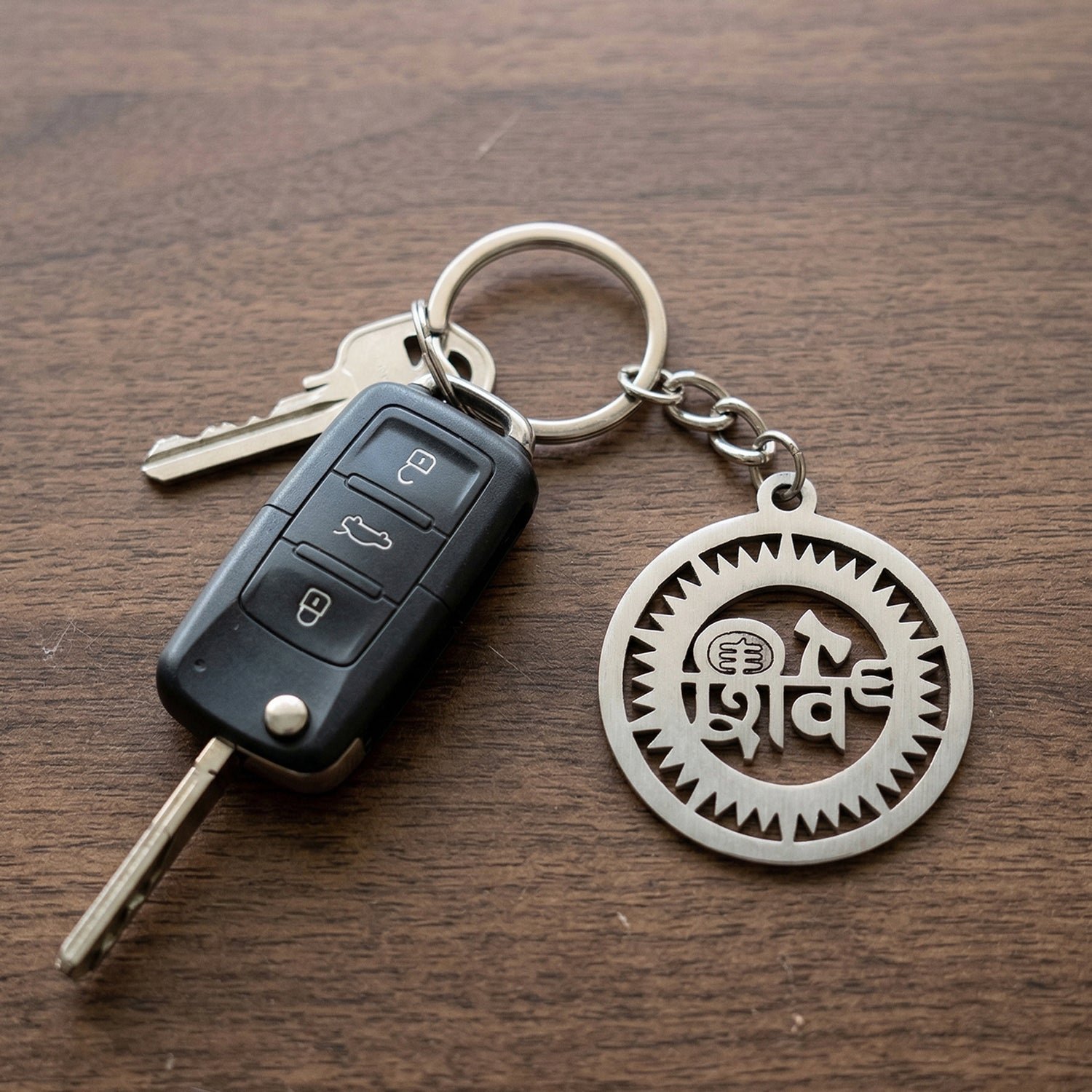 Shiv Keychain – Durable Metal Religious Accessory for Daily Use - Image 3