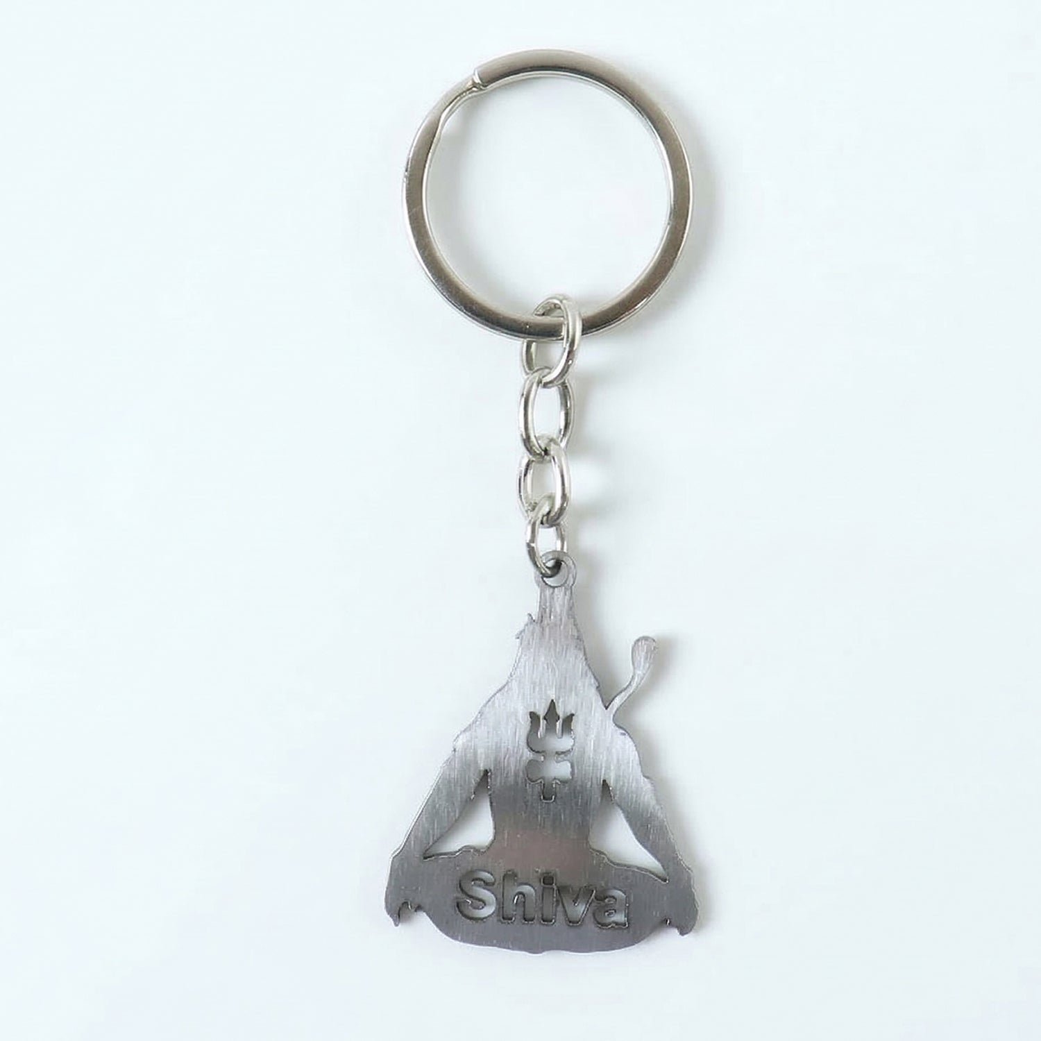 Lord Shiva Trishul Keychain – Durable Spiritual Accessory - Image 5