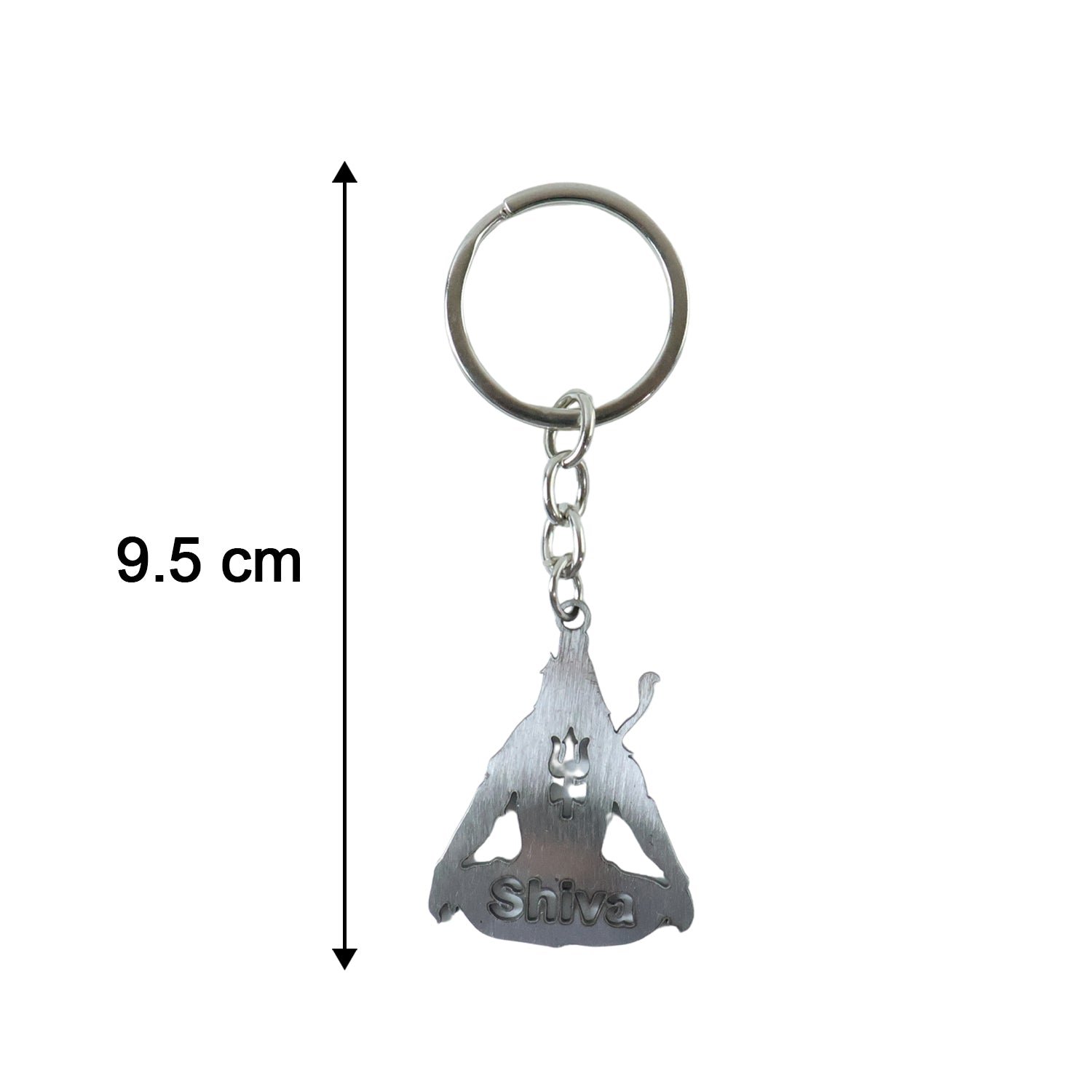 Lord Shiva Trishul Keychain – Durable Spiritual Accessory - Image 6
