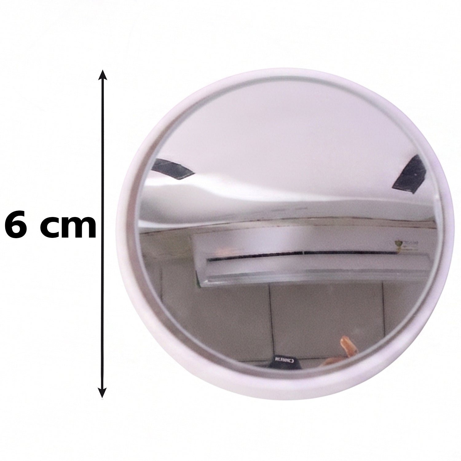 Wide Angle Blind Spot Mirror Round Convex HD Stick On Car Side Mirror (2 Pc Set) - Image 6