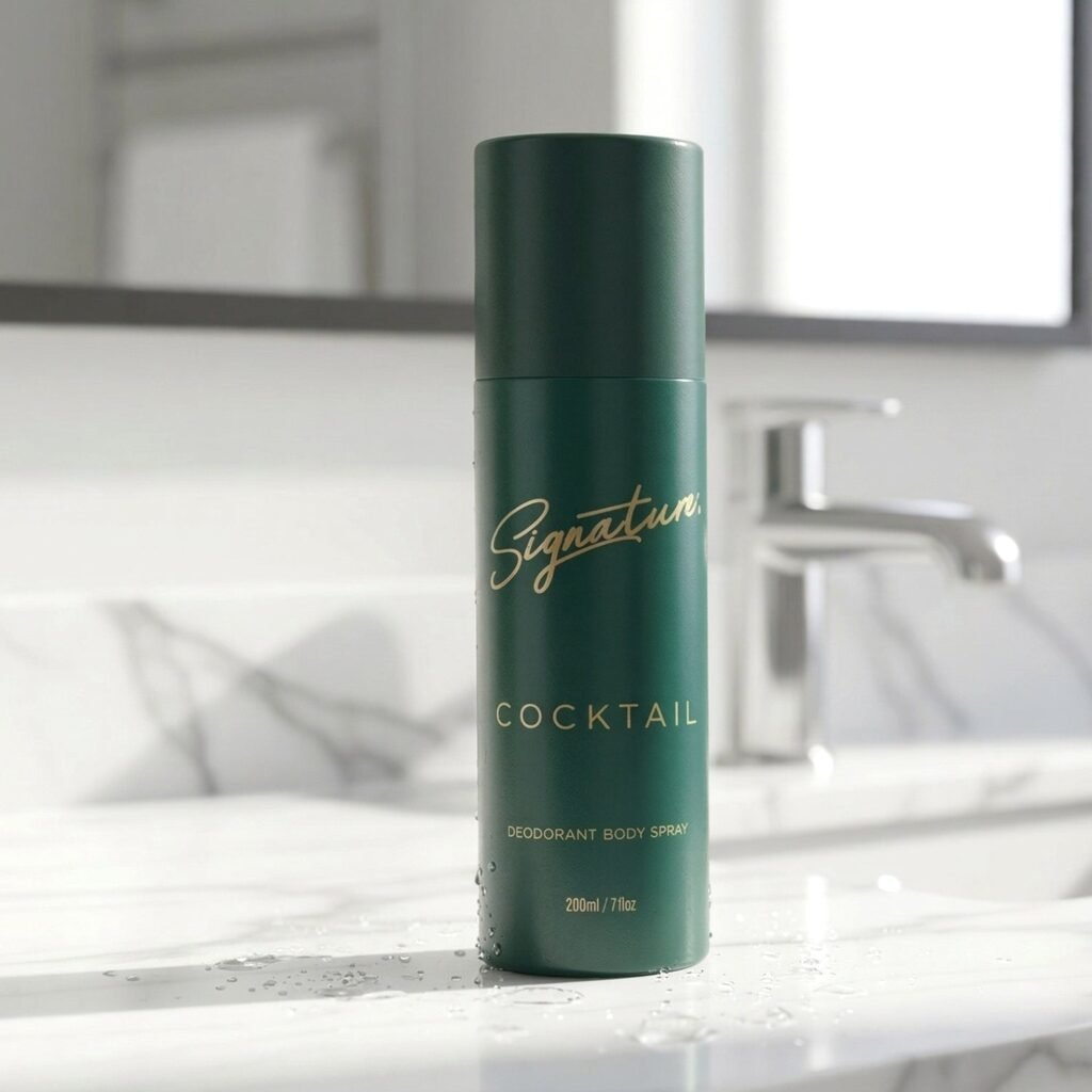 Signature Cocktail Deodorant Body Spray – Long Lasting Fragrance for Men