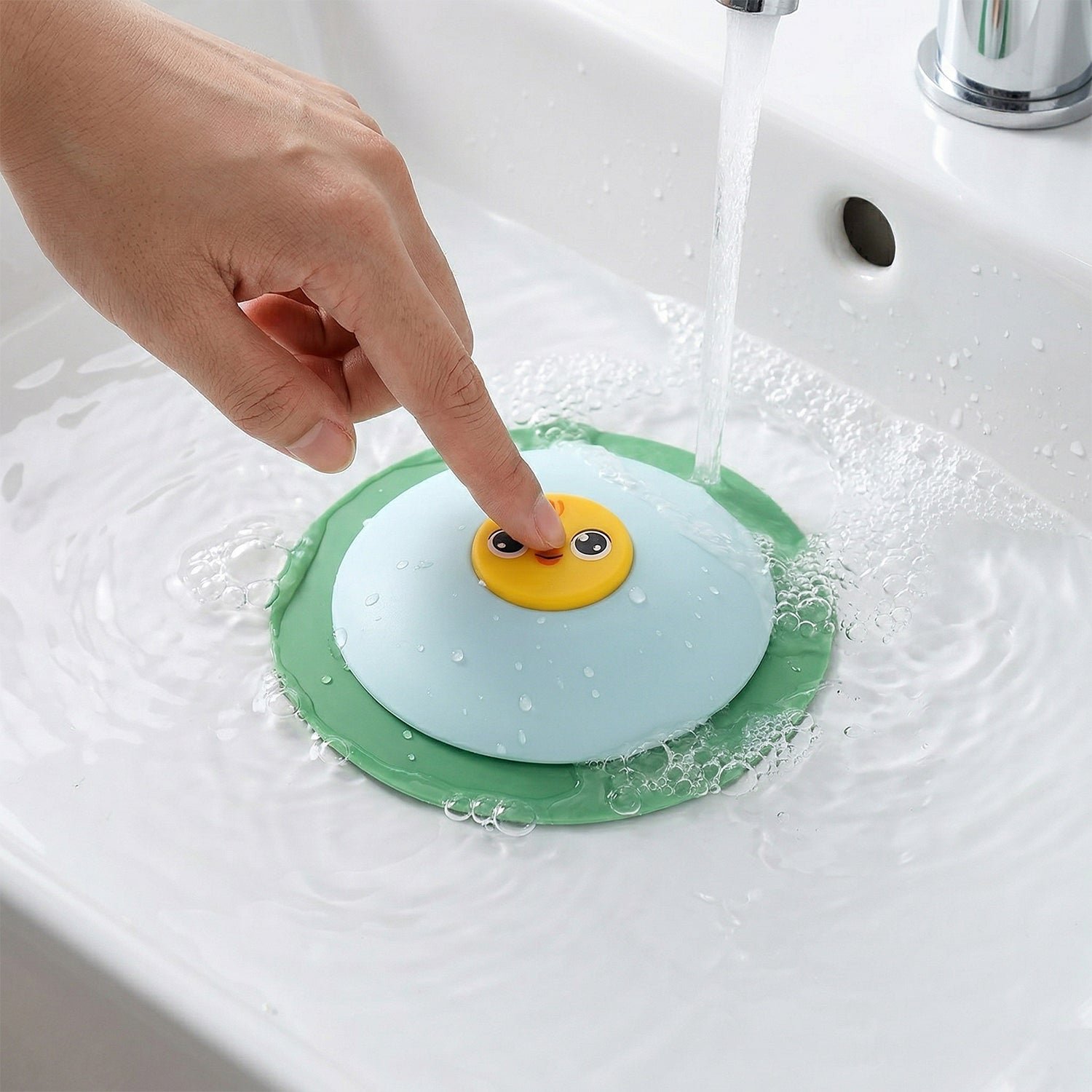 Duck Design Silicone Sink Drain Stopper – Flexible & Reusable - Image 5