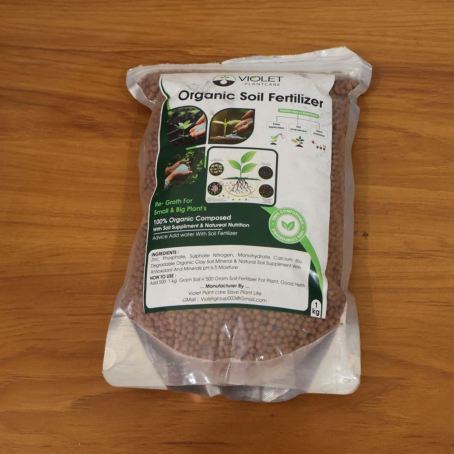 Red Organic Soil Fertilizer Granules – Natural Nourishment for Strong Roots - Image 4