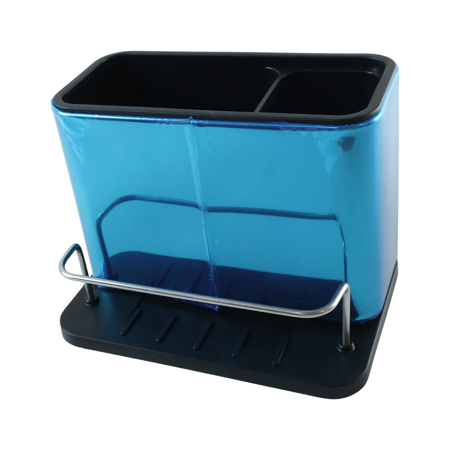 Stainless Steel Sink Caddy Organizer Rack Holder Kitchen Sponge Stand (1 Pc) - Image 5