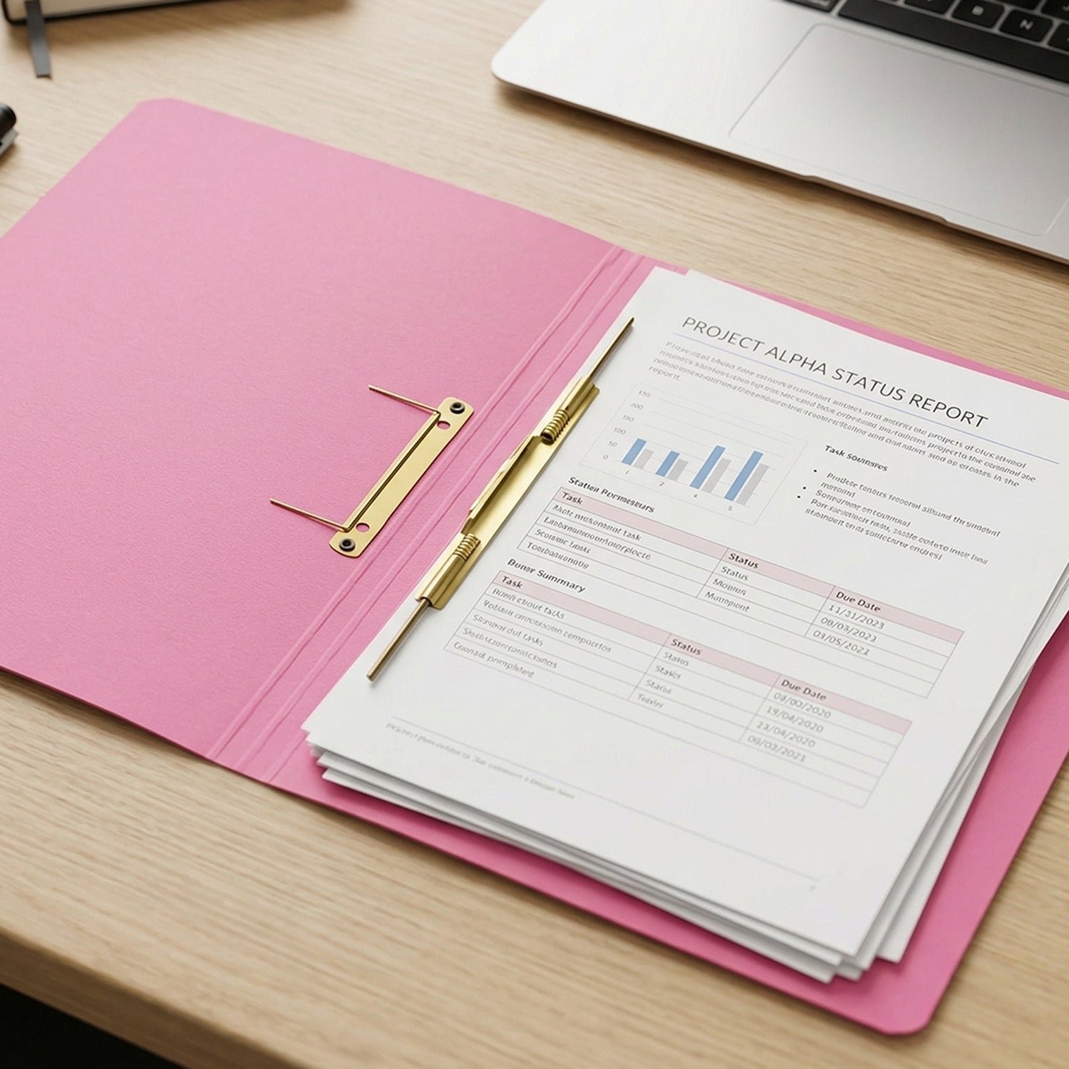 Premium Spring File Folder – Heavy Duty A4 Document Organizer - Image 4