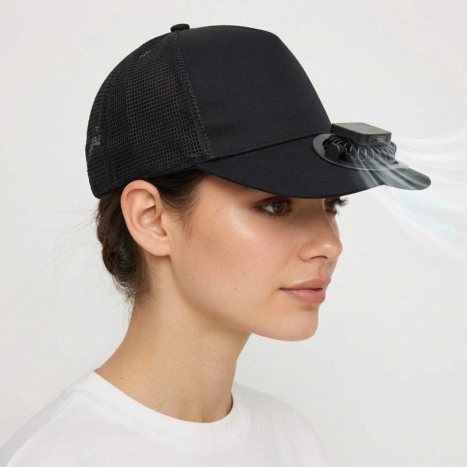 Portable USB Cooling Cap – Personal Airflow System for Summer - Image 5