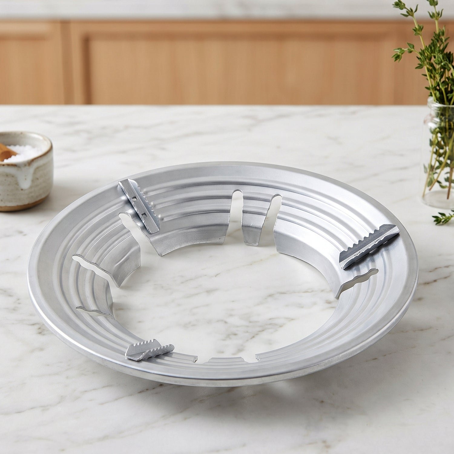 Gas Stove Burner Stand, Stainless Steel Wok Support Ring and Trivet (1 Pc) - Image 4
