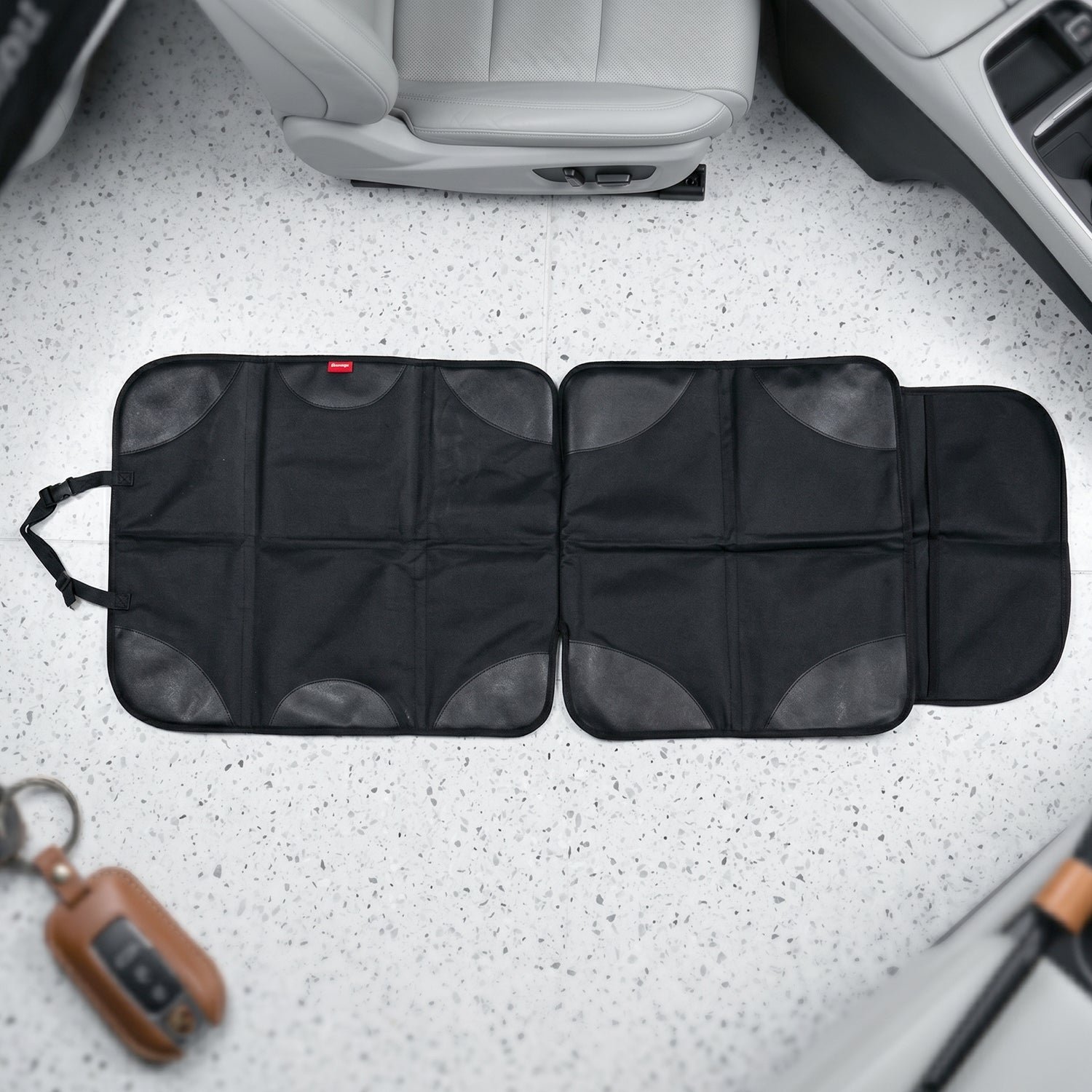 Car Seat Protector Mat – Waterproof Anti-Slip Universal Auto Cushion - Image 4