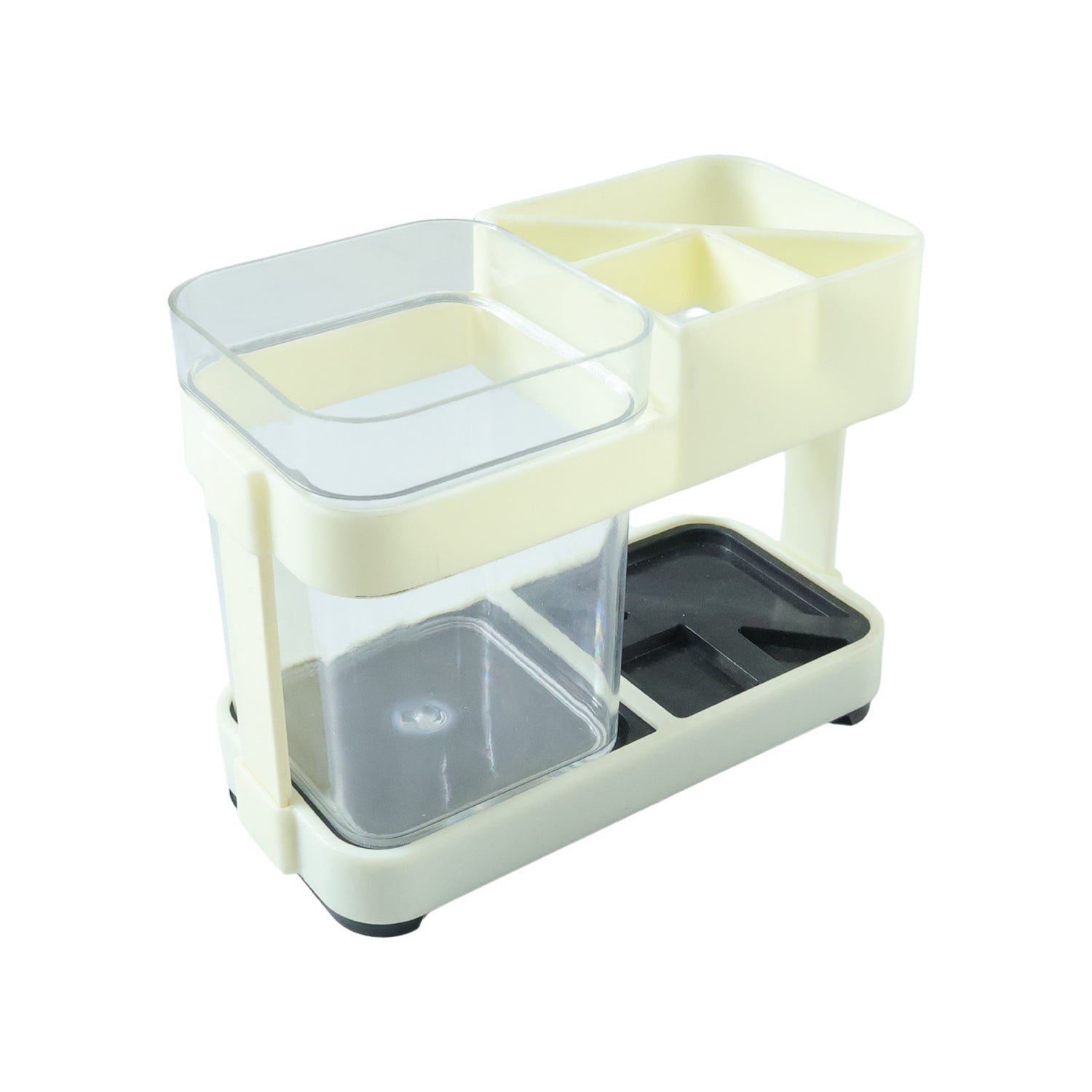 Multipurpose Toothbrush & Toothpaste Stand Holder – Space-Saving Organizer - Image 4