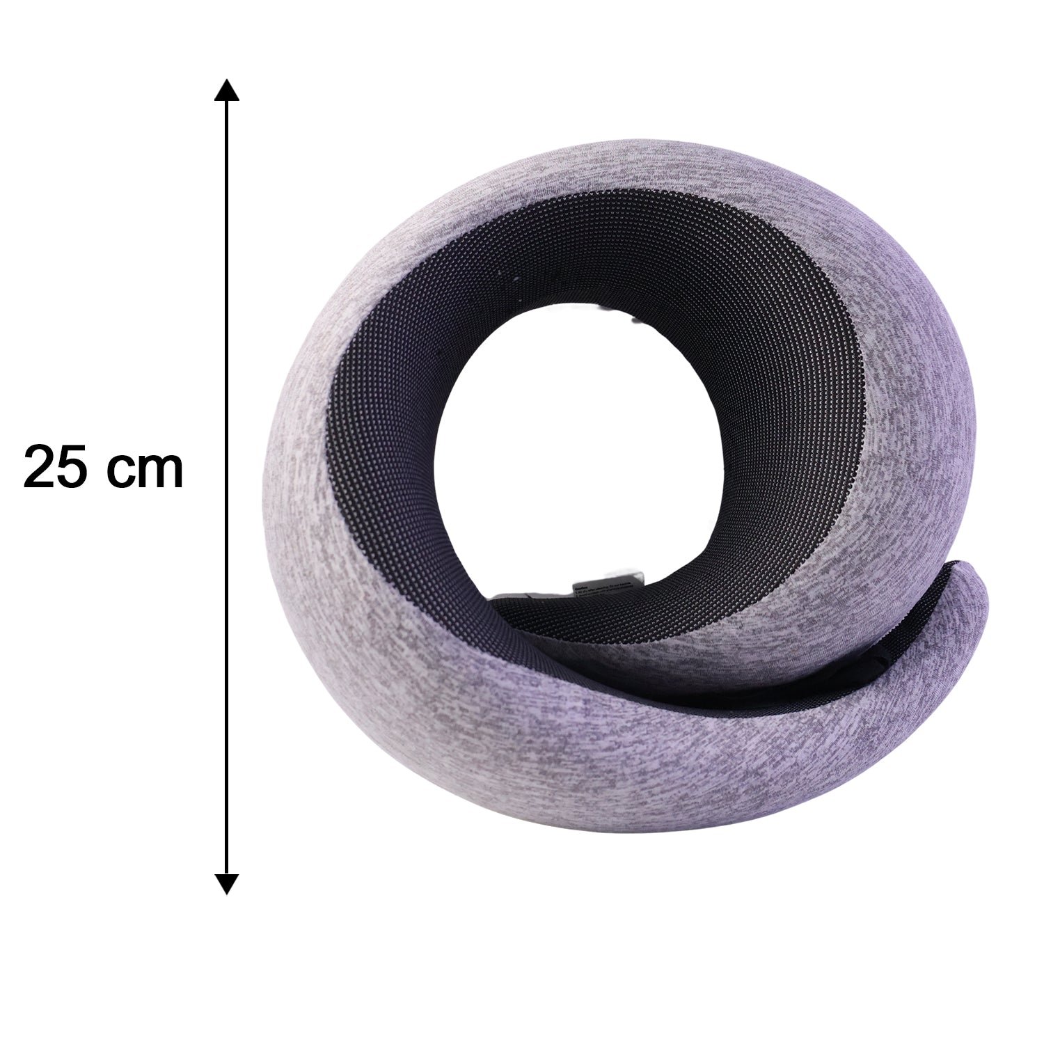 Soft Travel Neck Pillow, Memory Foam U-Shaped Support Pillow for Flights (1 Pc) - Image 6