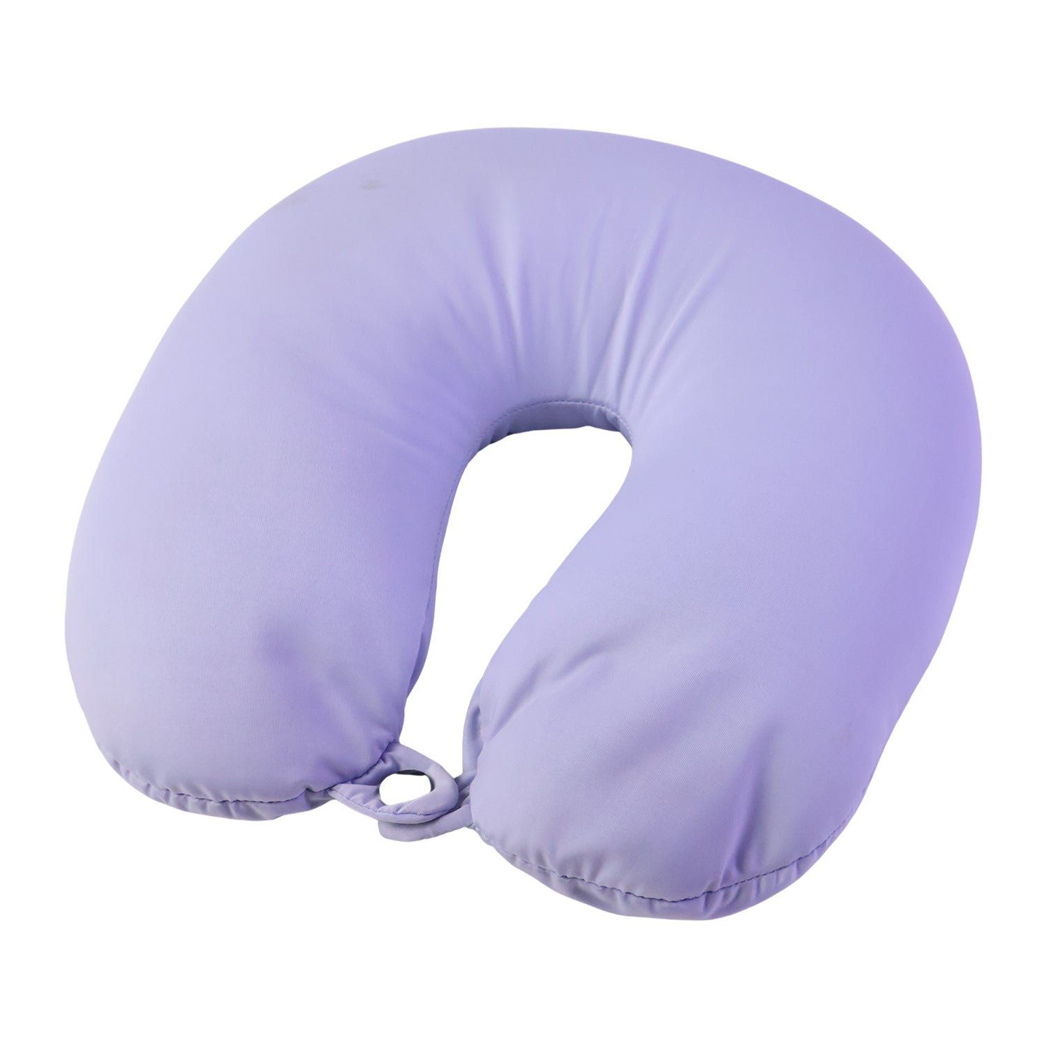 U-Shaped Travel Neck Pillow, Soft Comfortable Support Pillow with Snap Button (1 Pc) - Image 5