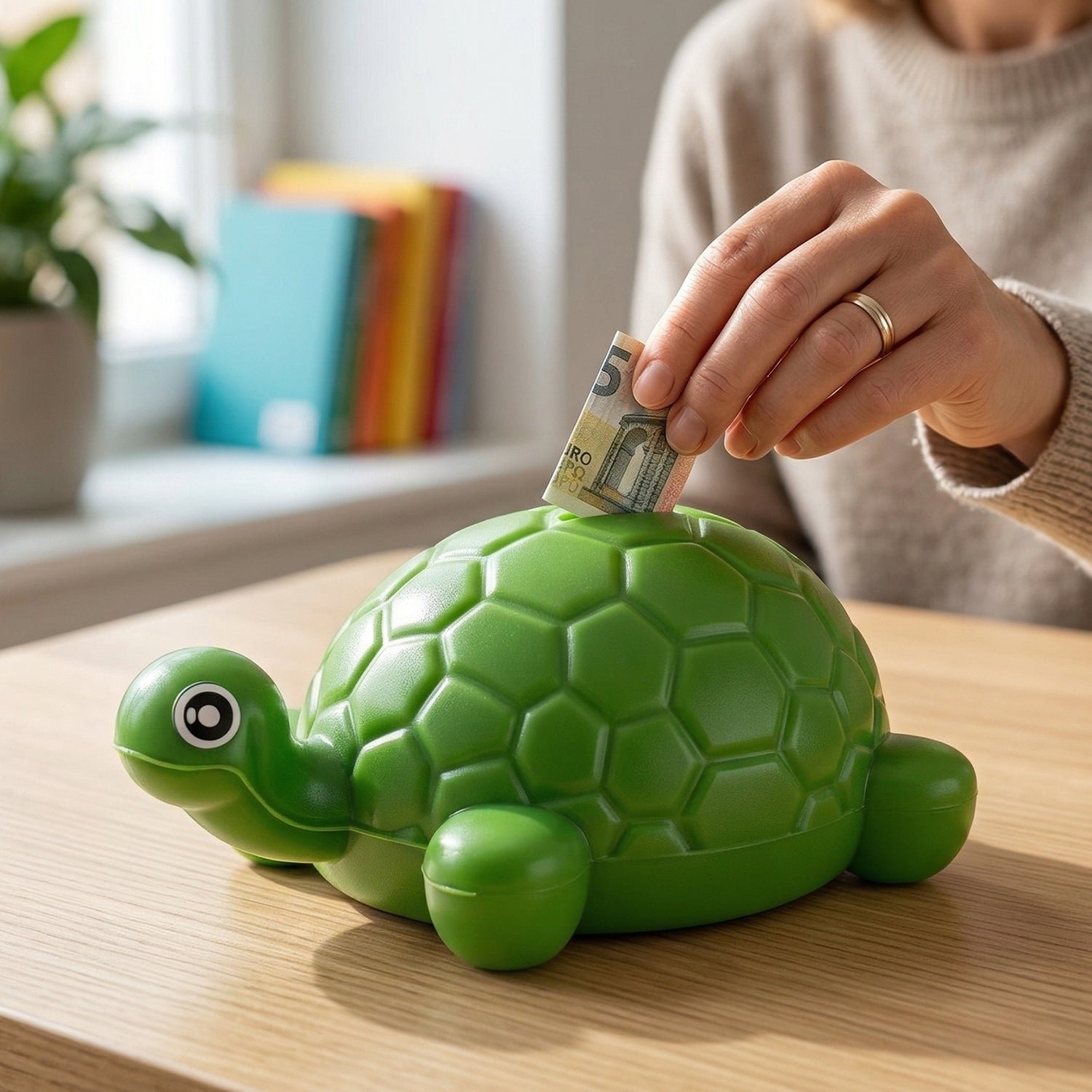 Kids Tortoise Money Bank – Fun Coin Saving for Children - Image 3