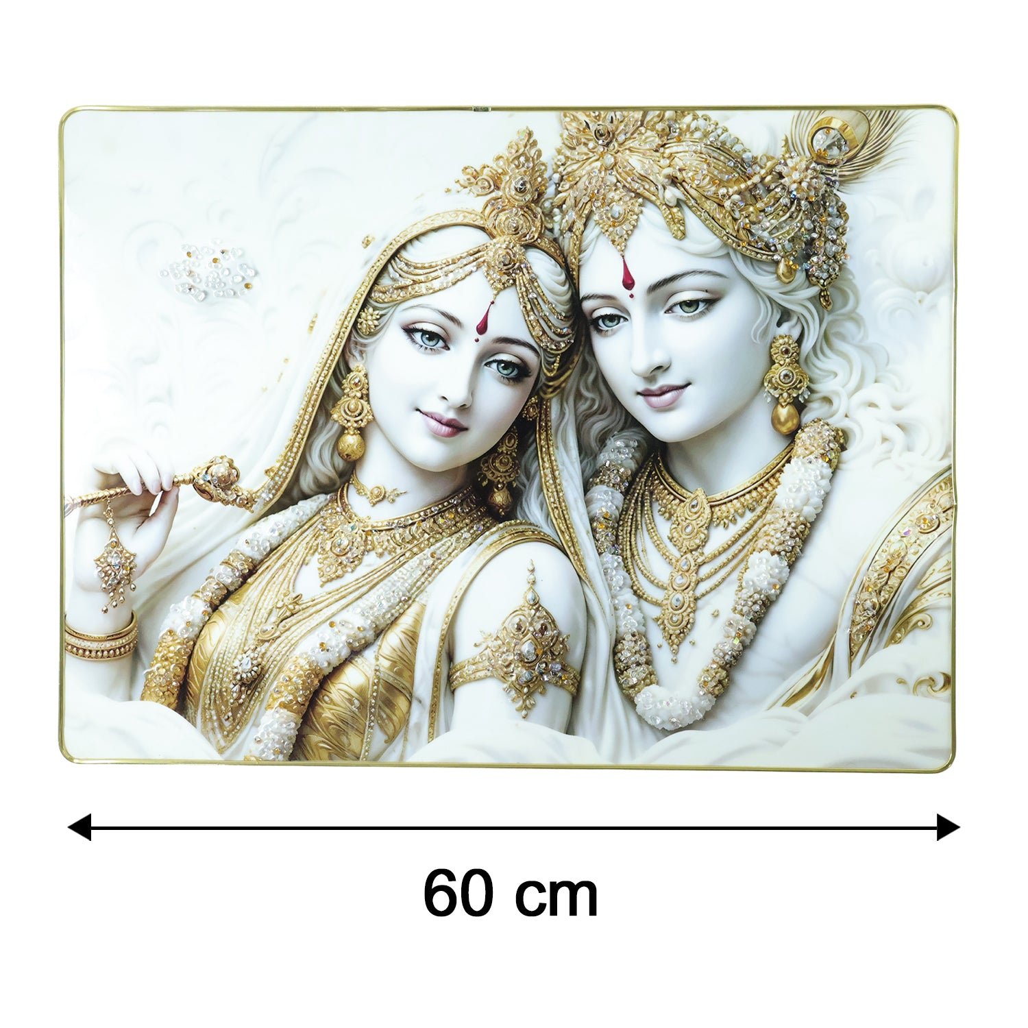 Premium Radha Krishna Wall Art – Elegant Spiritual Home Decor - Image 6