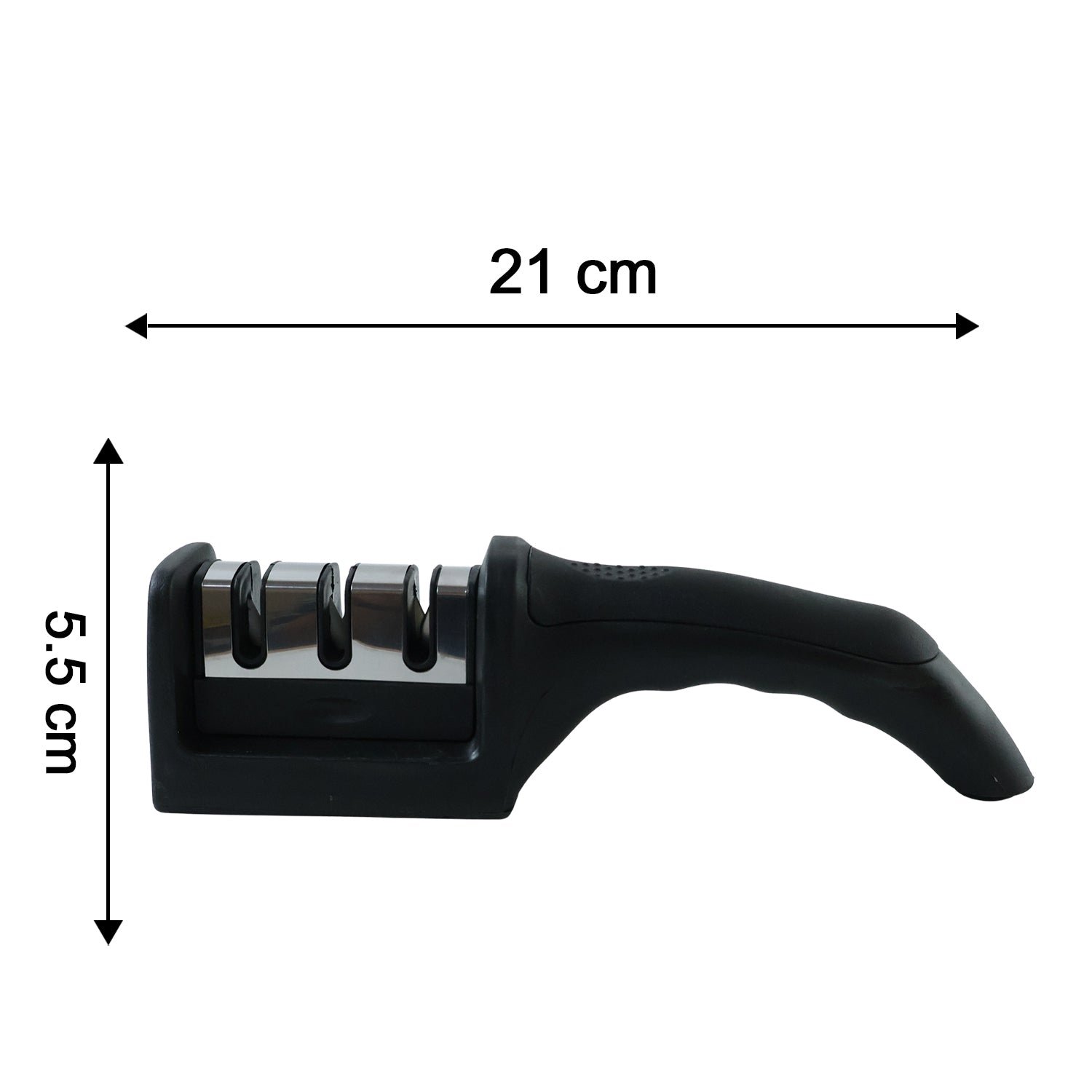 3 Stage Manual Knife Sharpener Tool for Steel and Ceramic Knives Ki... - Image 6