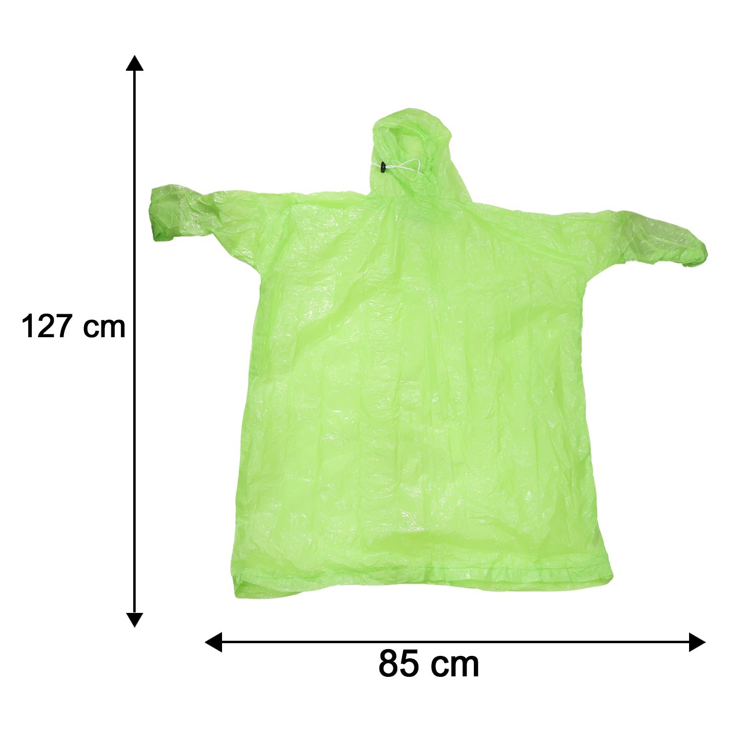 Reusable Waterproof Raincoat – Hooded Long Poncho for Men & Women - Image 6