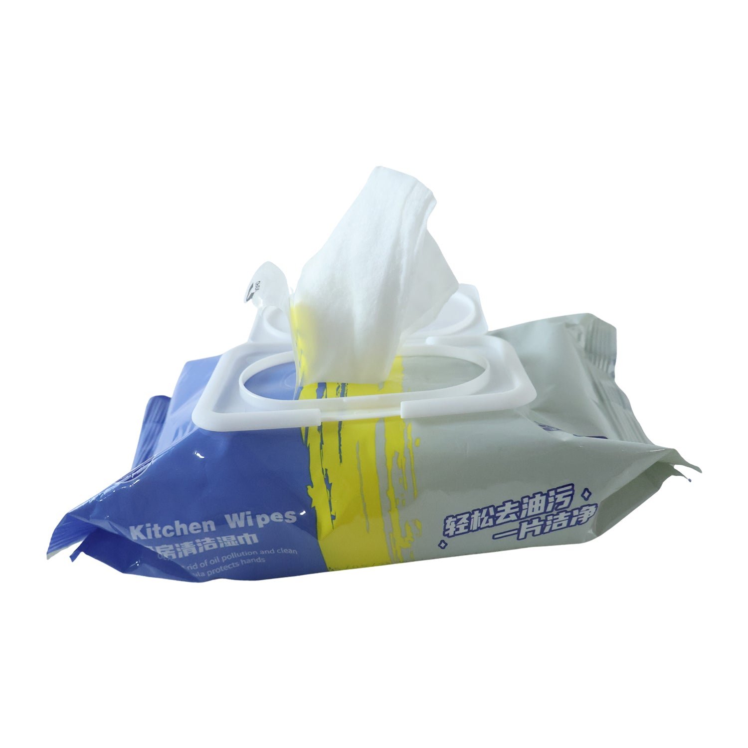 Kitchen Cleaning Wet Wipes for Oil and Grease Removal 80 Sheets Pack (1 Pc) - Image 5
