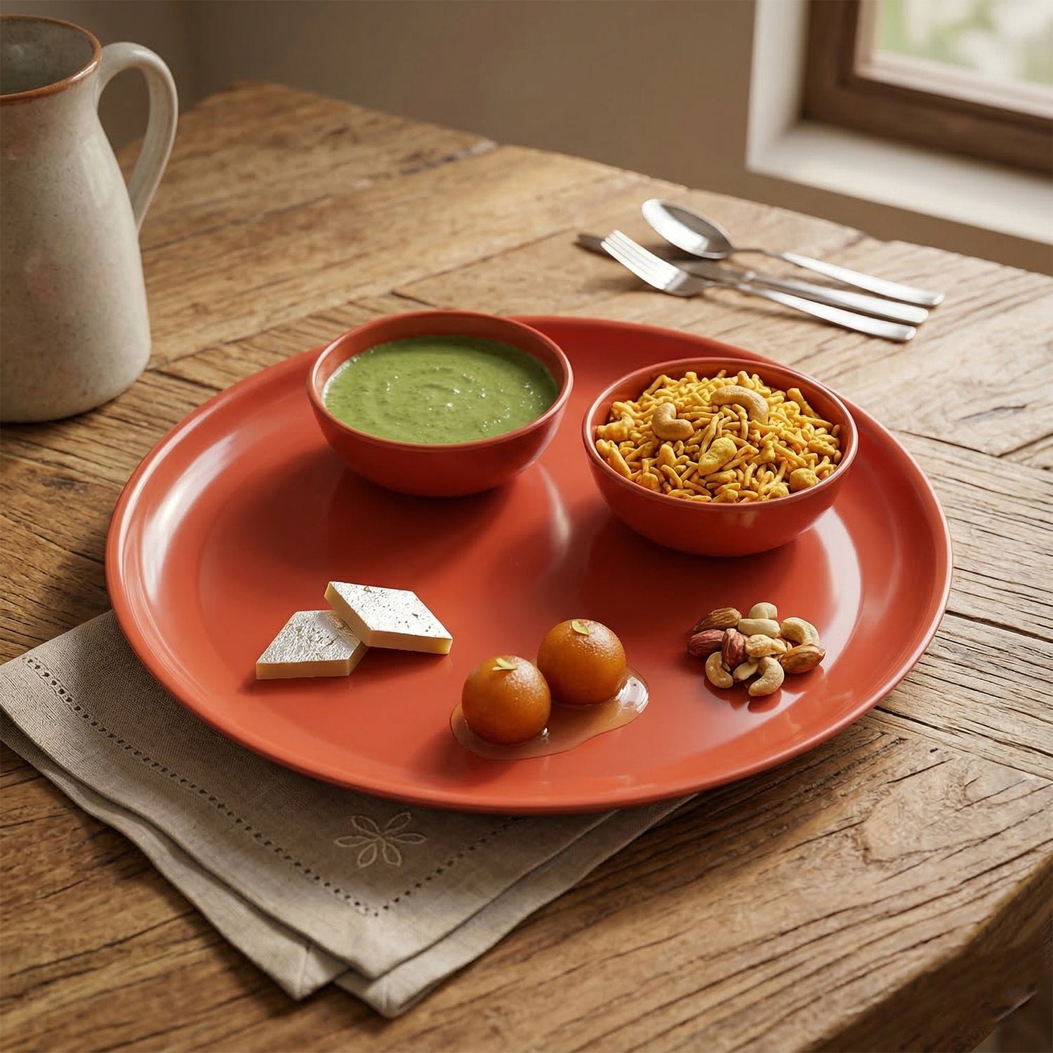 Multipurpose Serving Plate and Bowl Set – Durable & Stylish for Daily Use - Image 5