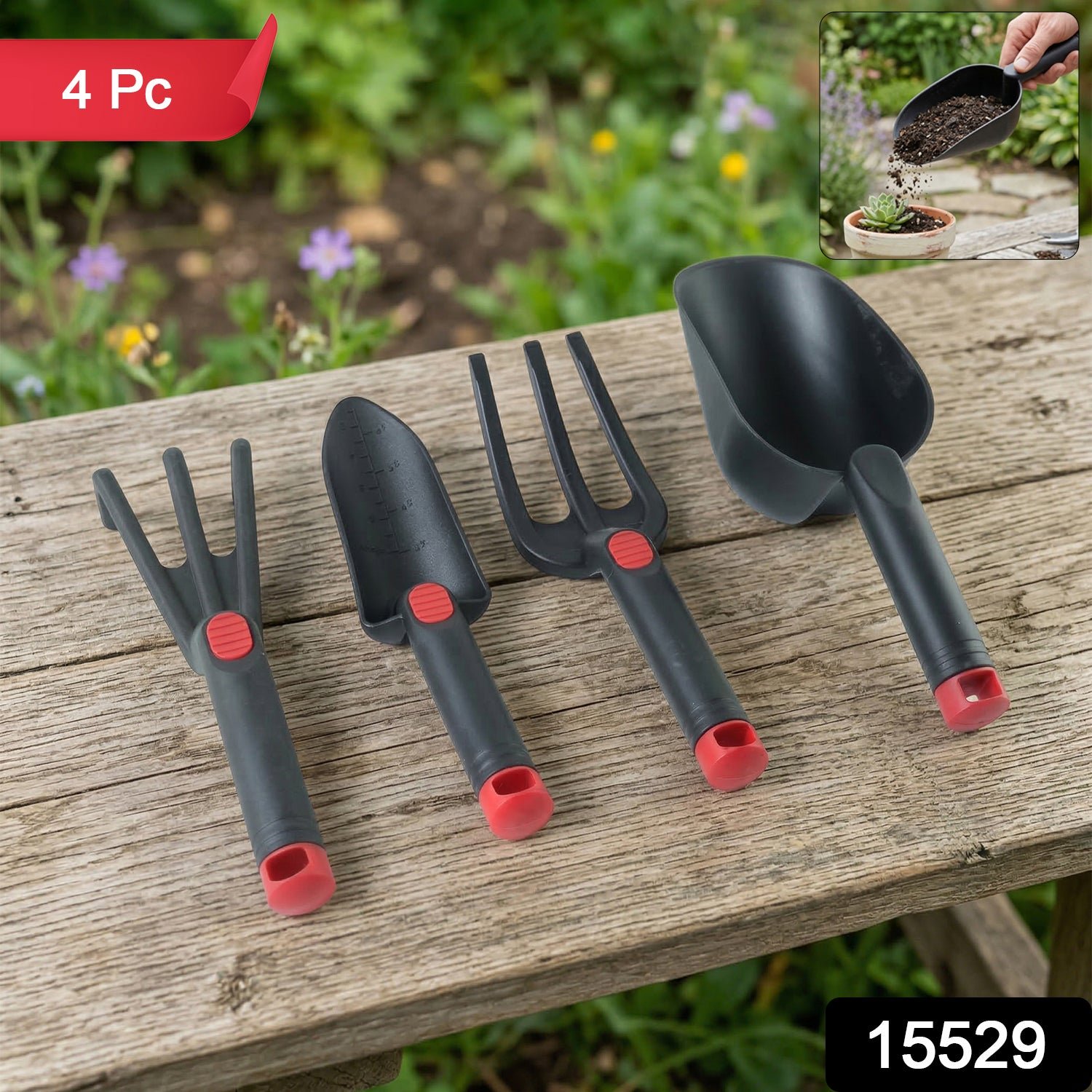 Garden Hand Tool Set – Durable Tools for Easy Plant Care - Image 2
