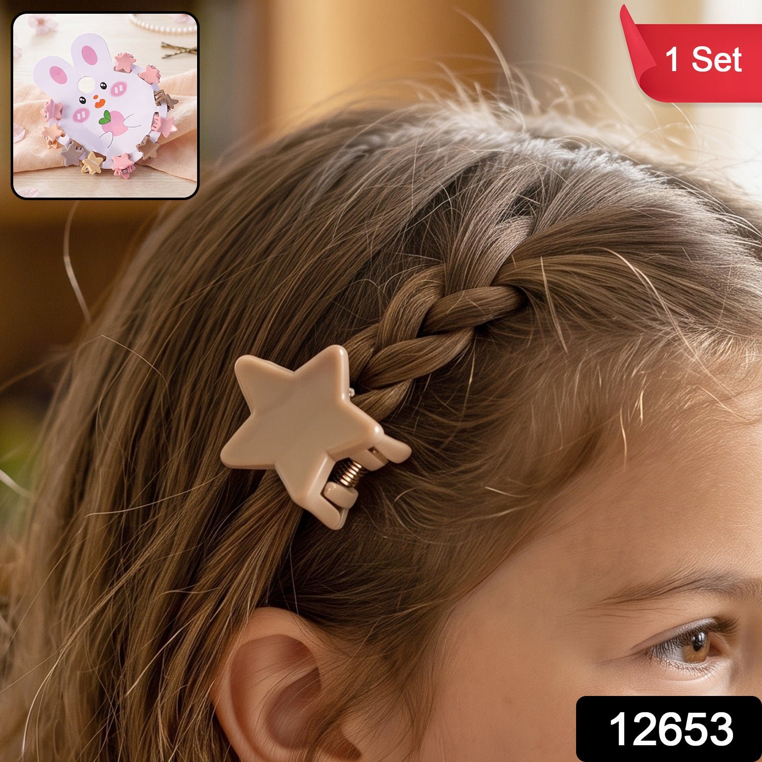 Mini Hair Claw Clips for Kids – Colorful Gentle Hold Set - Image 2